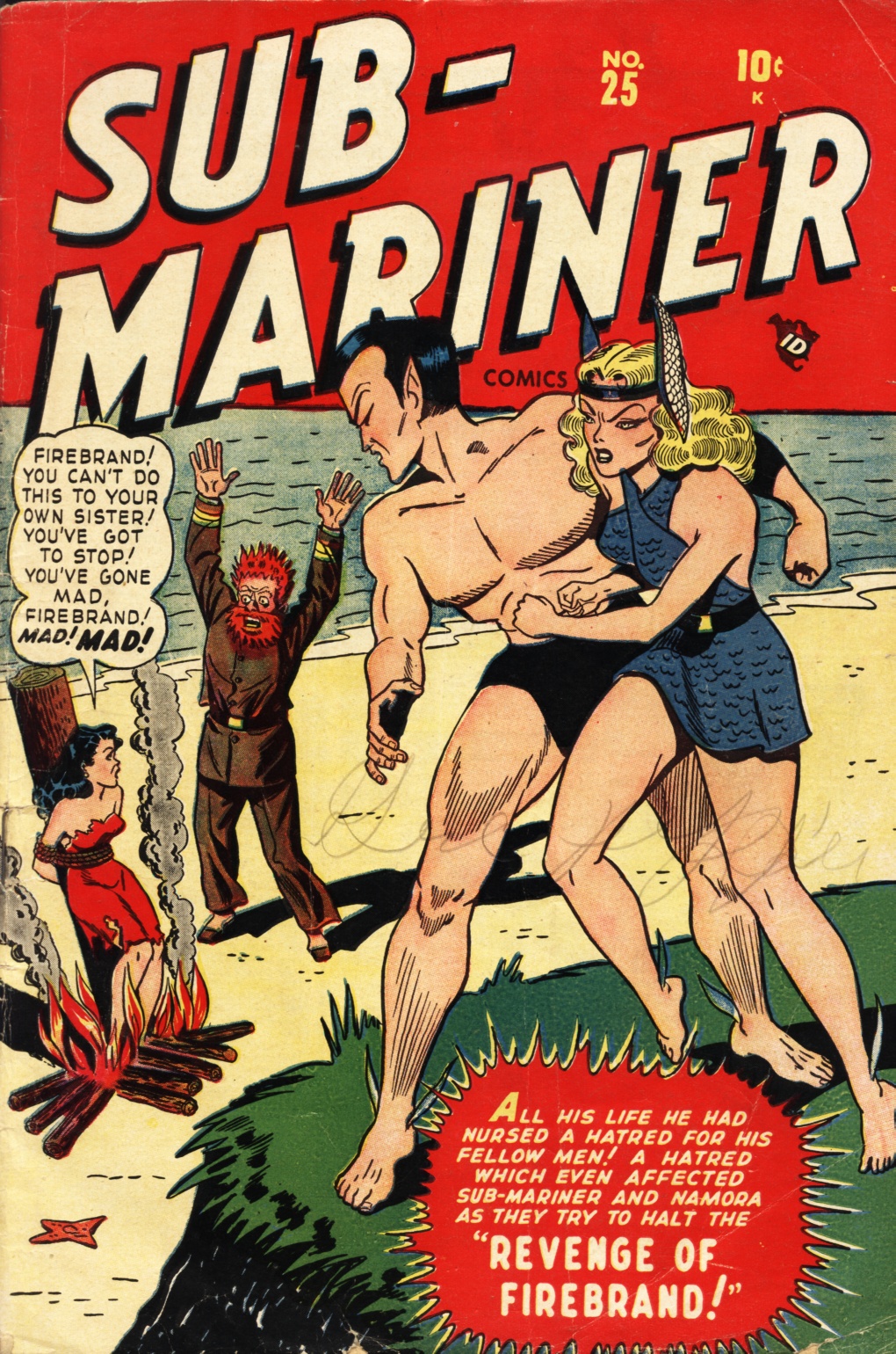 Read online Sub-Mariner Comics comic -  Issue #25 - 1