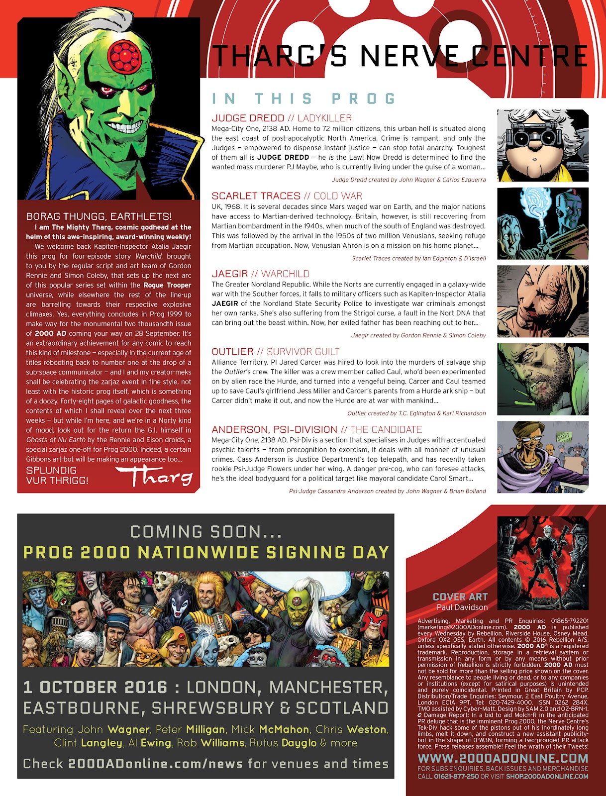 2000 AD issue 1996 - Page 2