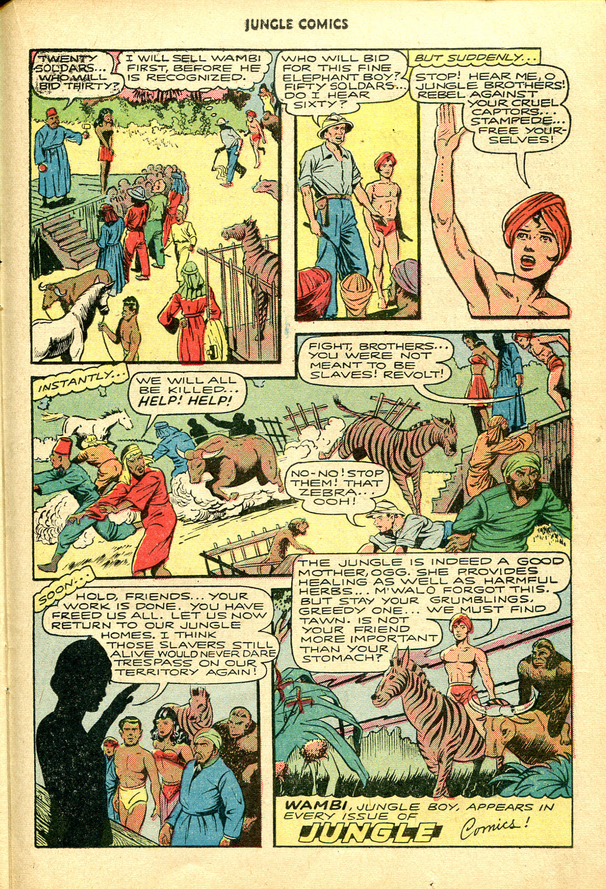 Read online Jungle Comics comic -  Issue #83 - 34