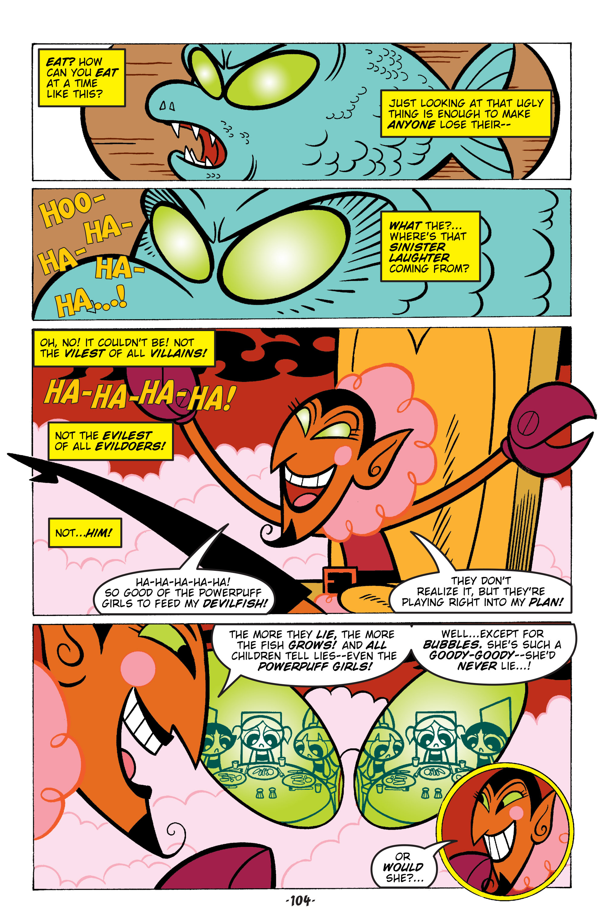 Read online Powerpuff Girls Classics comic -  Issue # TPb 4 - 105