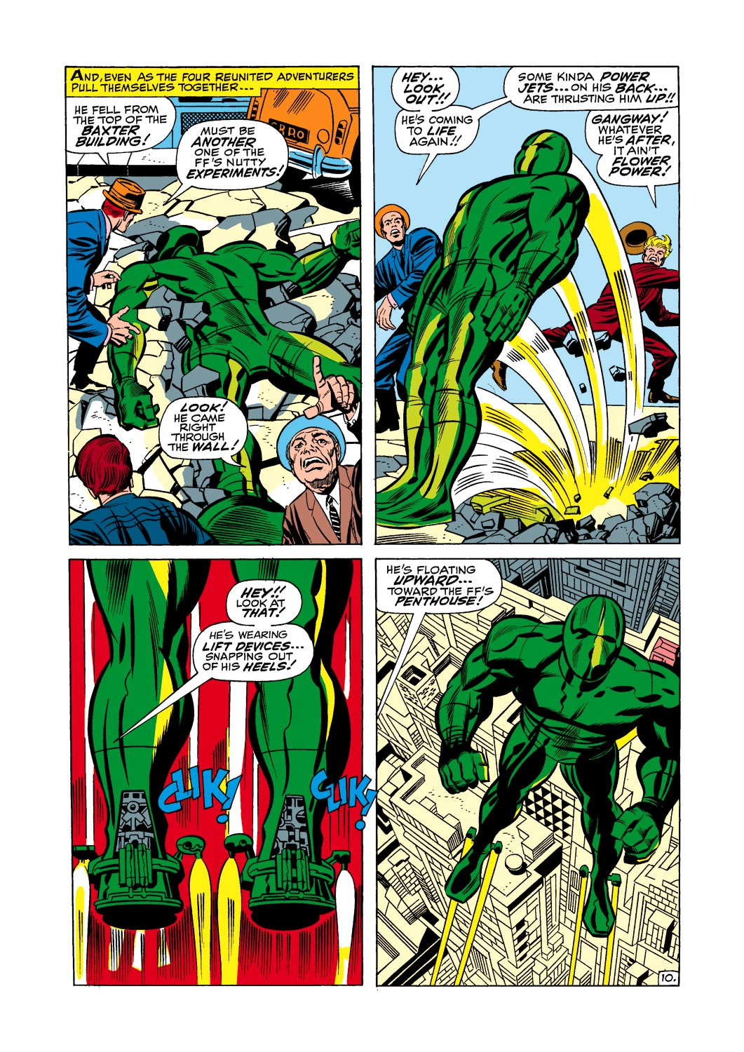 Read online Fantastic Four (1961) comic -  Issue #71 - 11