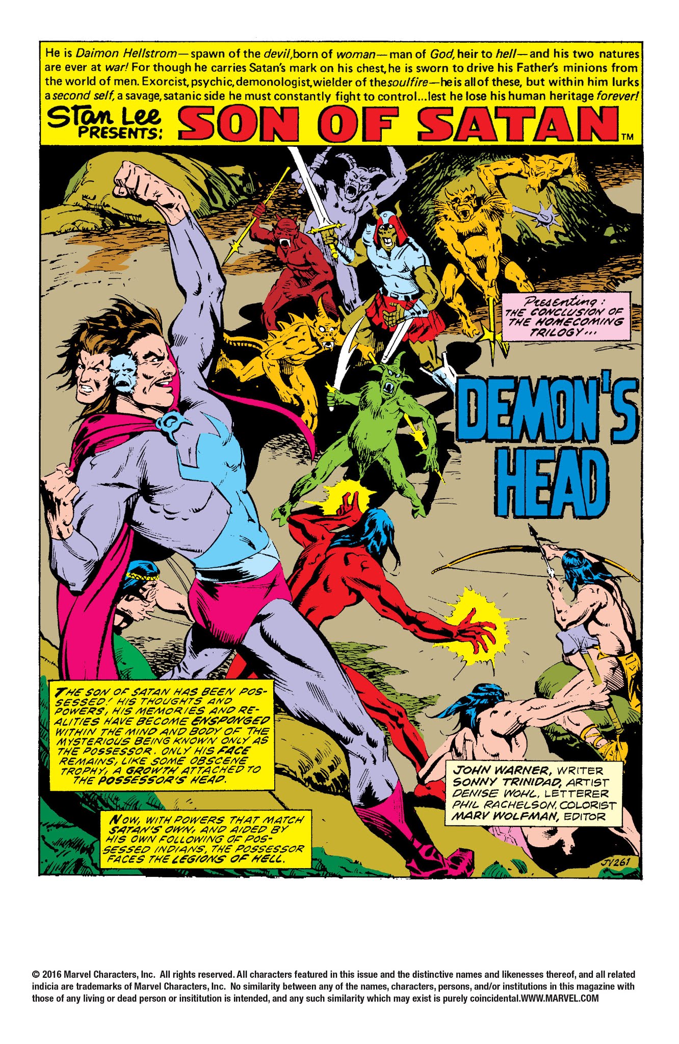 Read online Son of Satan Classic comic -  Issue # TPB (Part 4) - 51