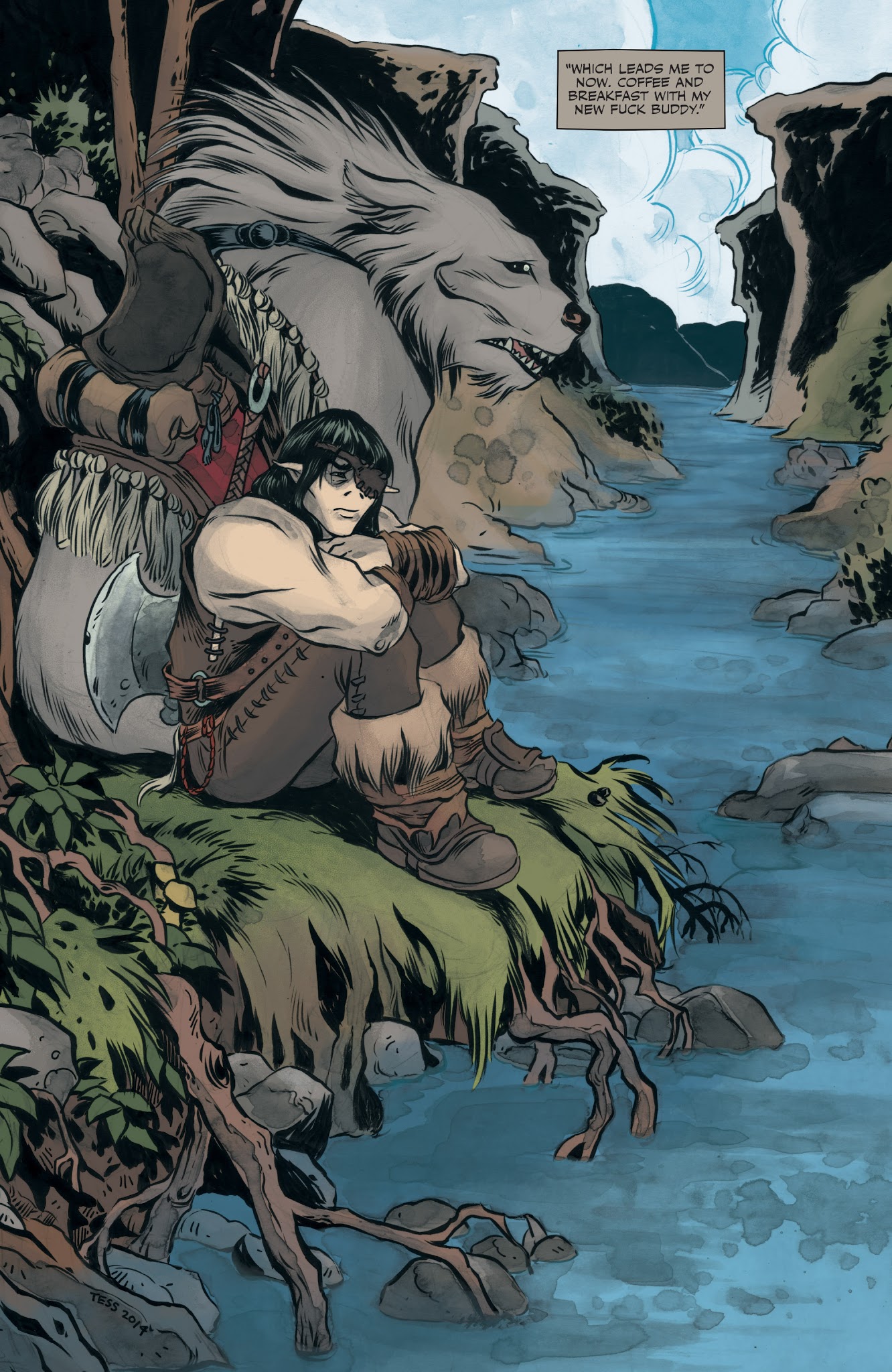 Read online Rat Queens (2013) comic -  Issue # _TPB 3 - 151