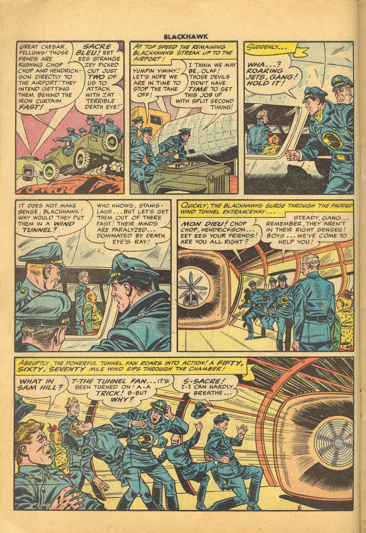 Read online Blackhawk (1957) comic -  Issue #84 - 8