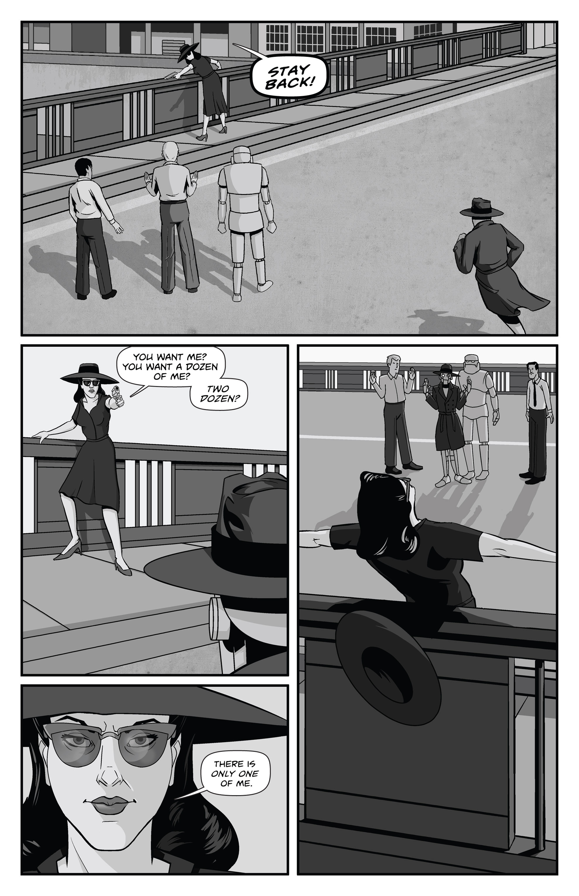 Read online Copernicus Jones: Robot Detective comic -  Issue #6 - 16