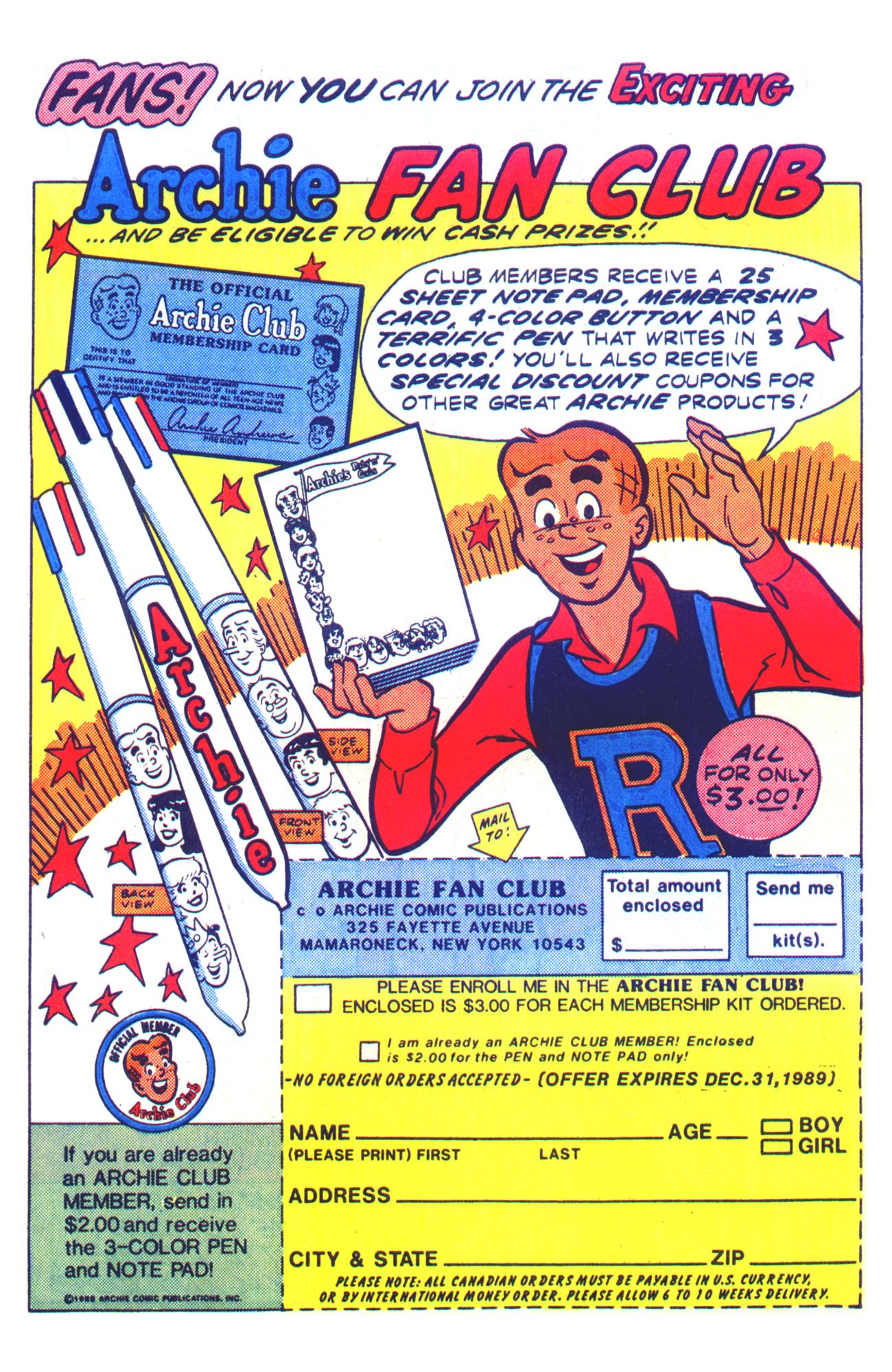 Read online Archie Giant Series Magazine comic -  Issue #599 - 28