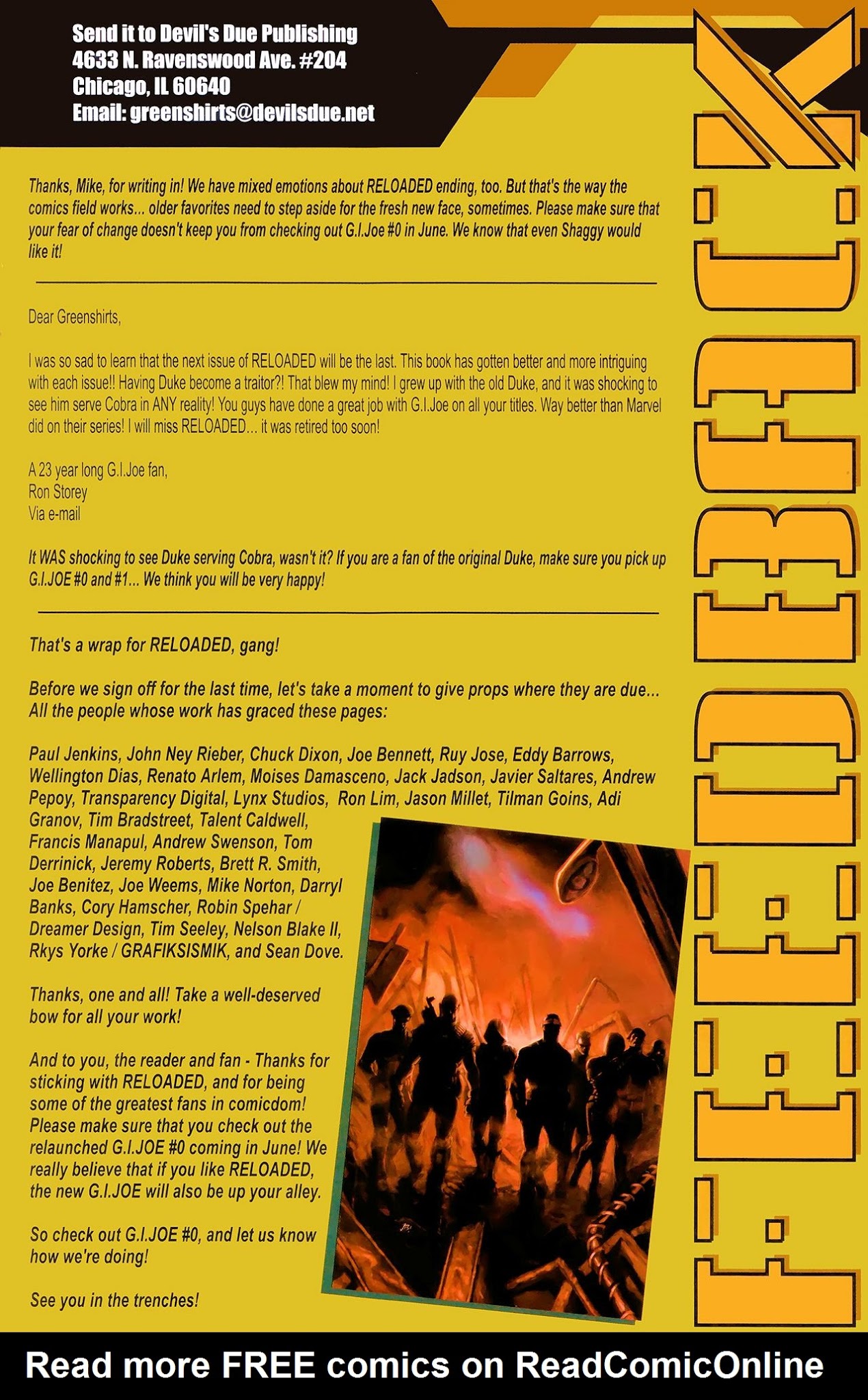 Read online G.I. Joe Reloaded comic -  Issue #14 - 26