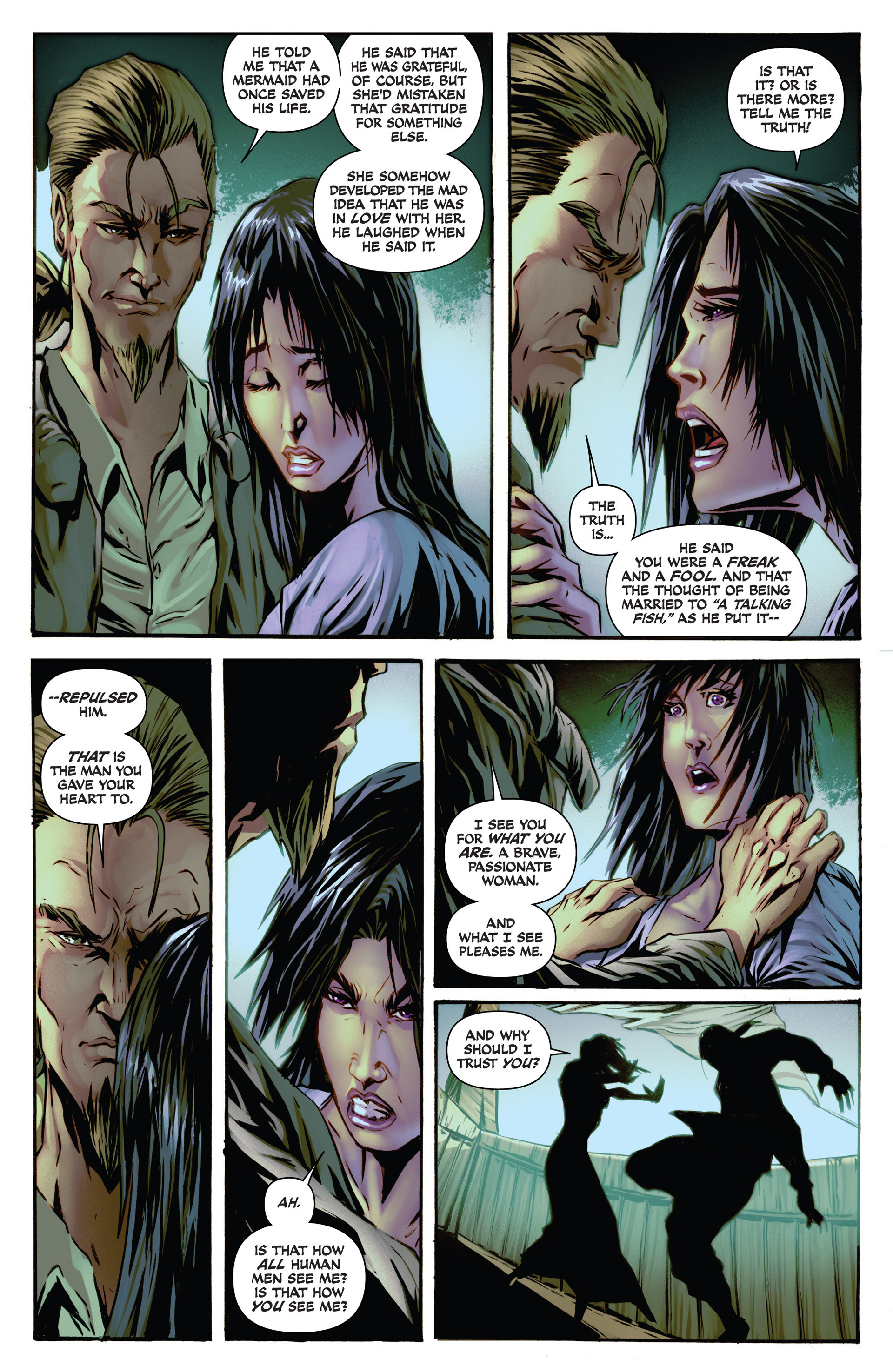 Read online Damsels: Mermaids comic -  Issue #3 - 4