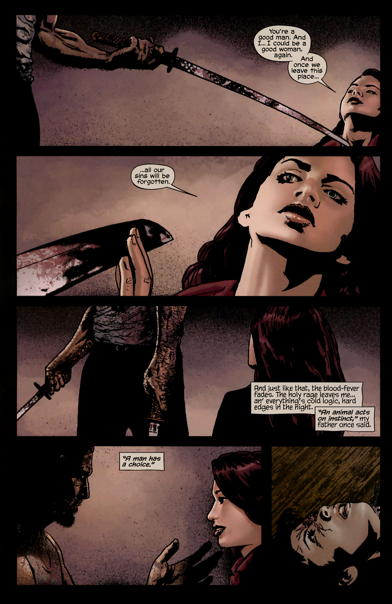 Read online Wolverine Noir comic -  Issue #4 - 23