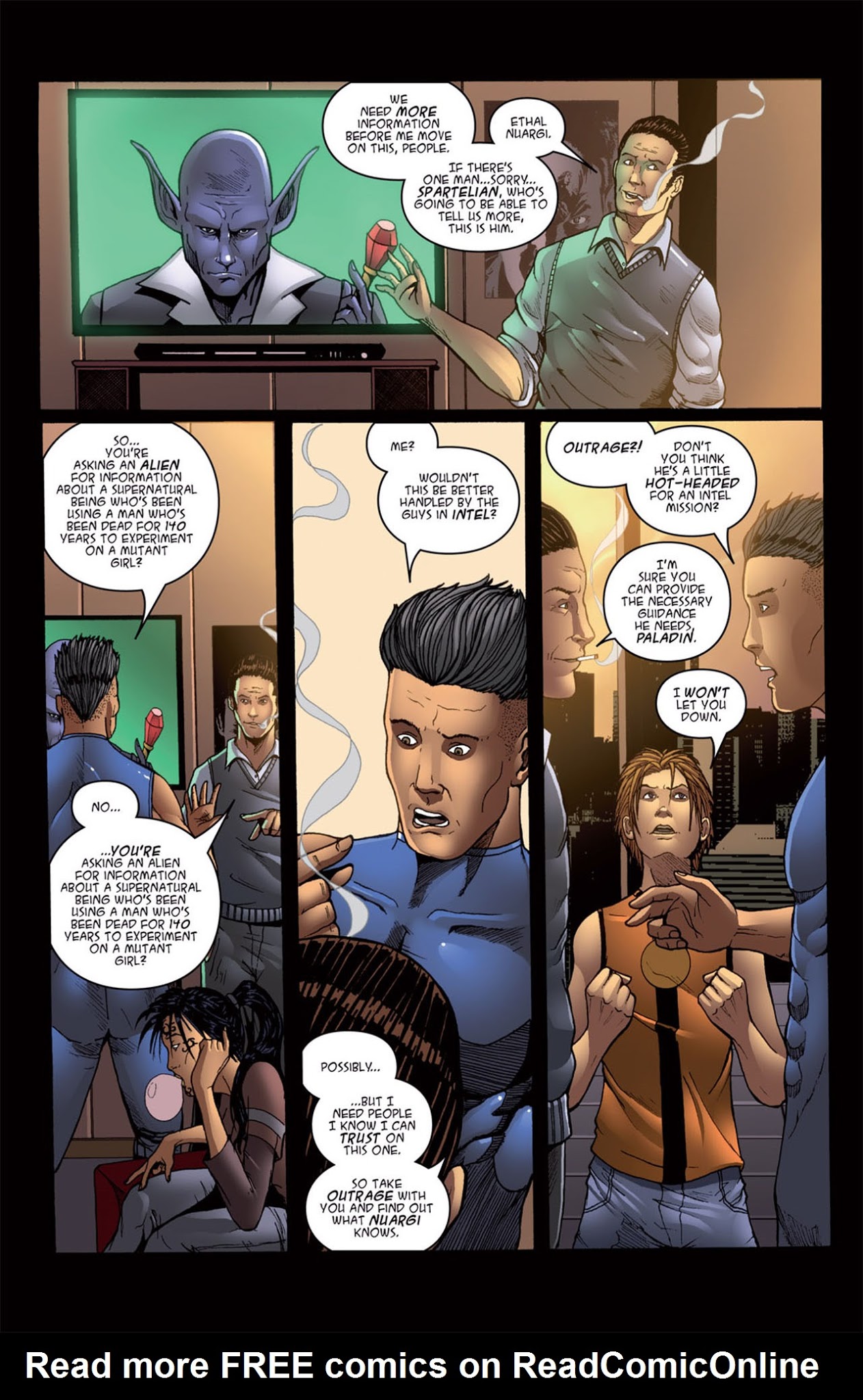 Read online Alpha Gods comic -  Issue #1 - 16