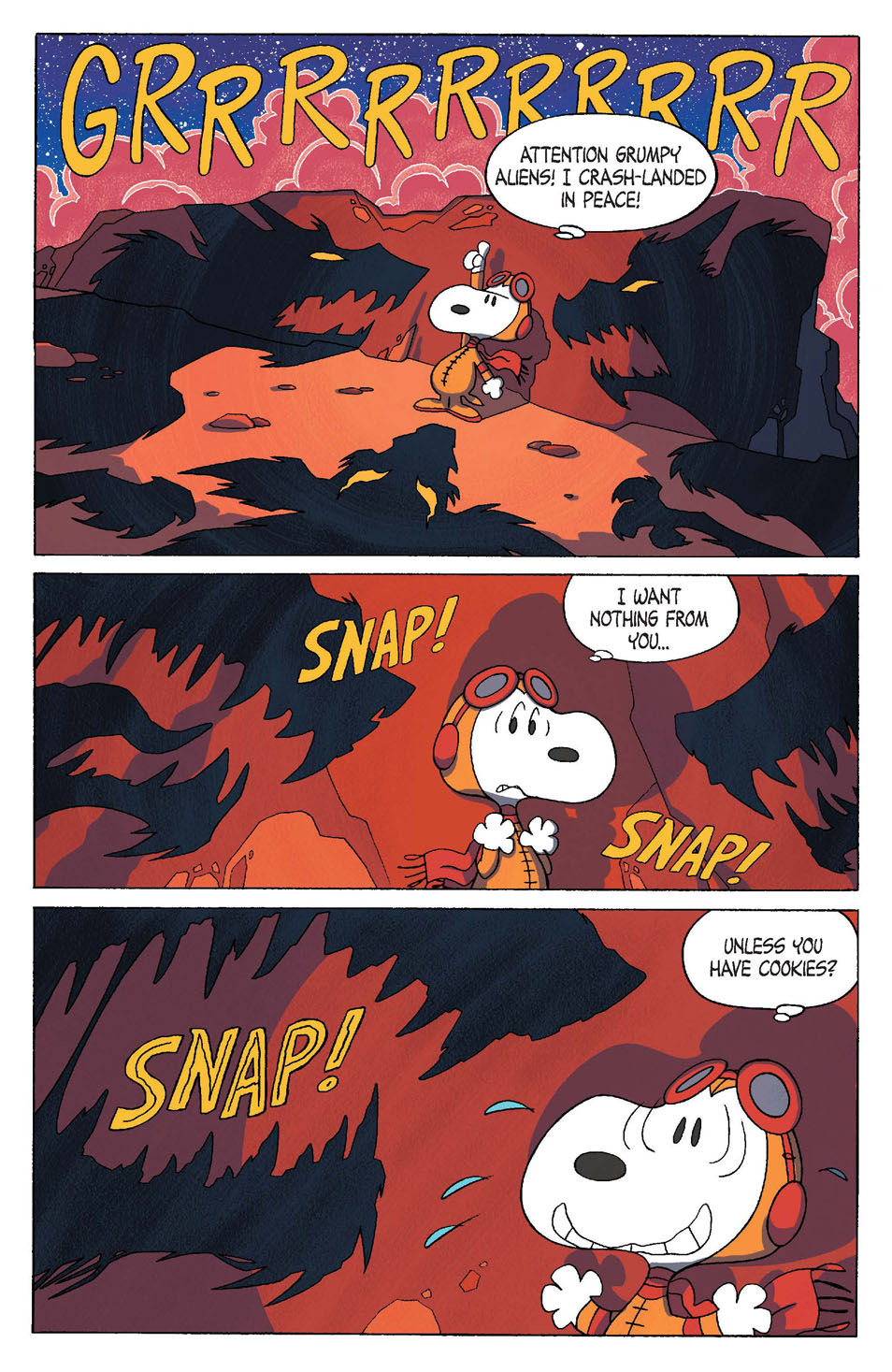 Read online Snoopy: A Beagle of Mars comic -  Issue # TPB - 33