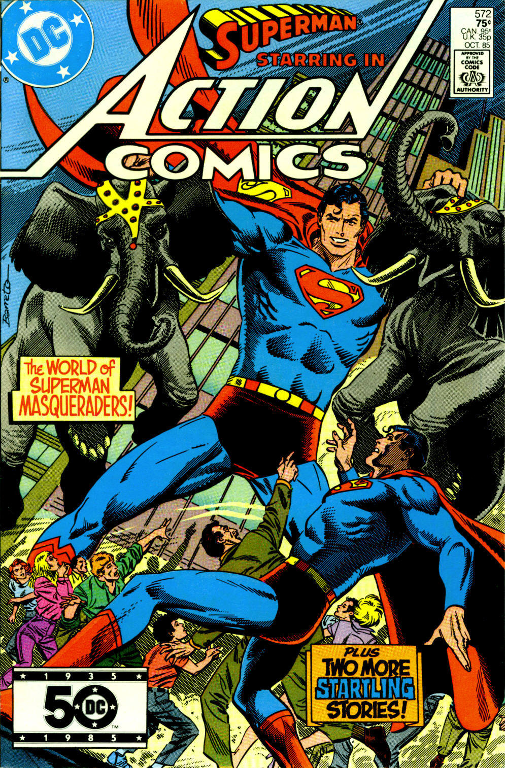 Read online Action Comics (1938) comic -  Issue #572 - 1