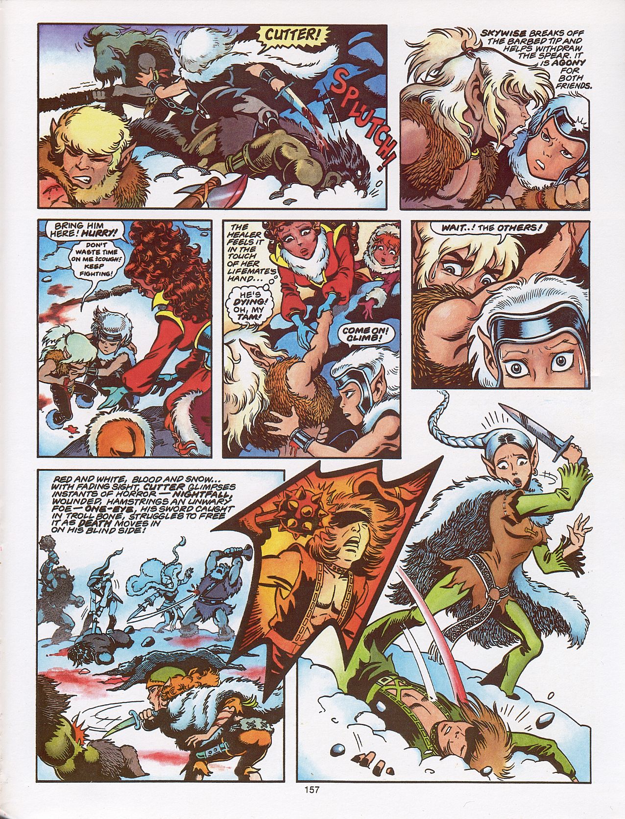 Read online ElfQuest (Starblaze Edition) comic -  Issue # TPB 3 - 156