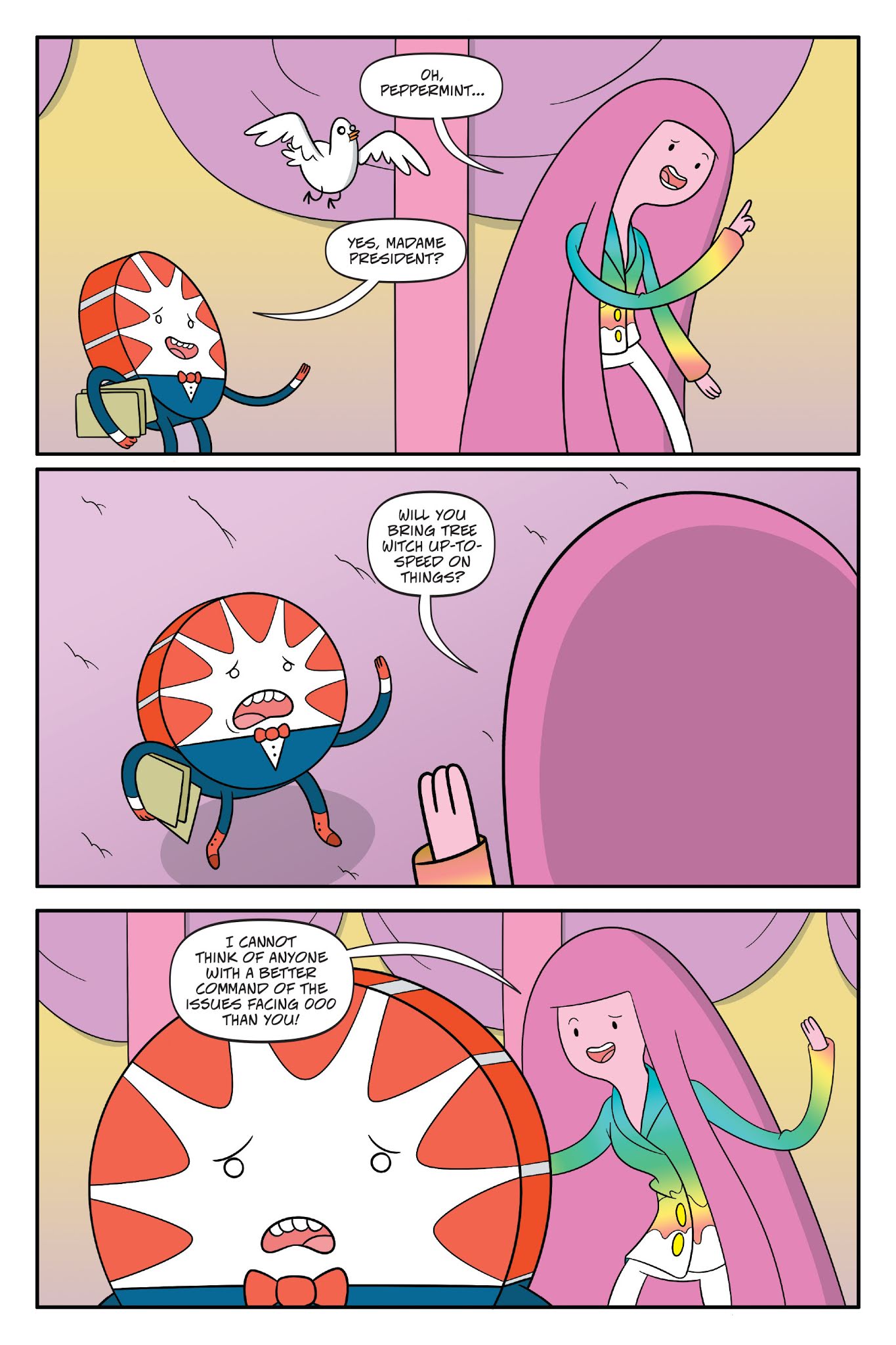 Read online Adventure Time: President Bubblegum comic -  Issue # TPB - 67