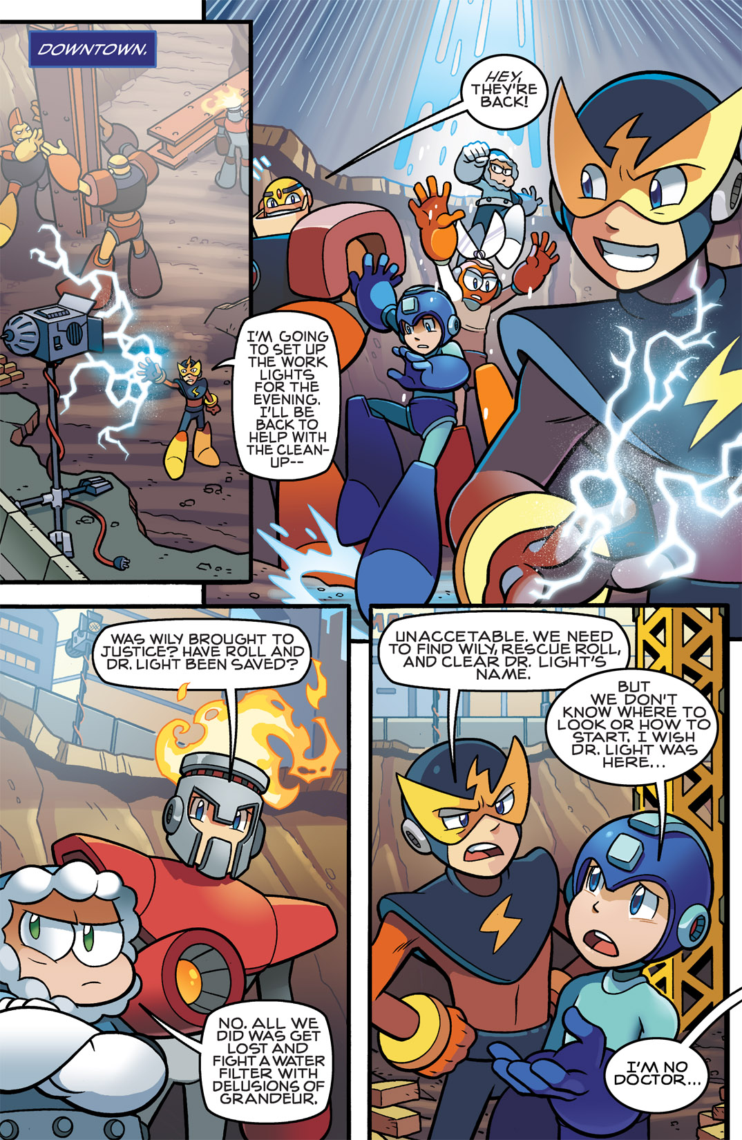 Read online Mega Man comic -  Issue # _TPB 2 - 64