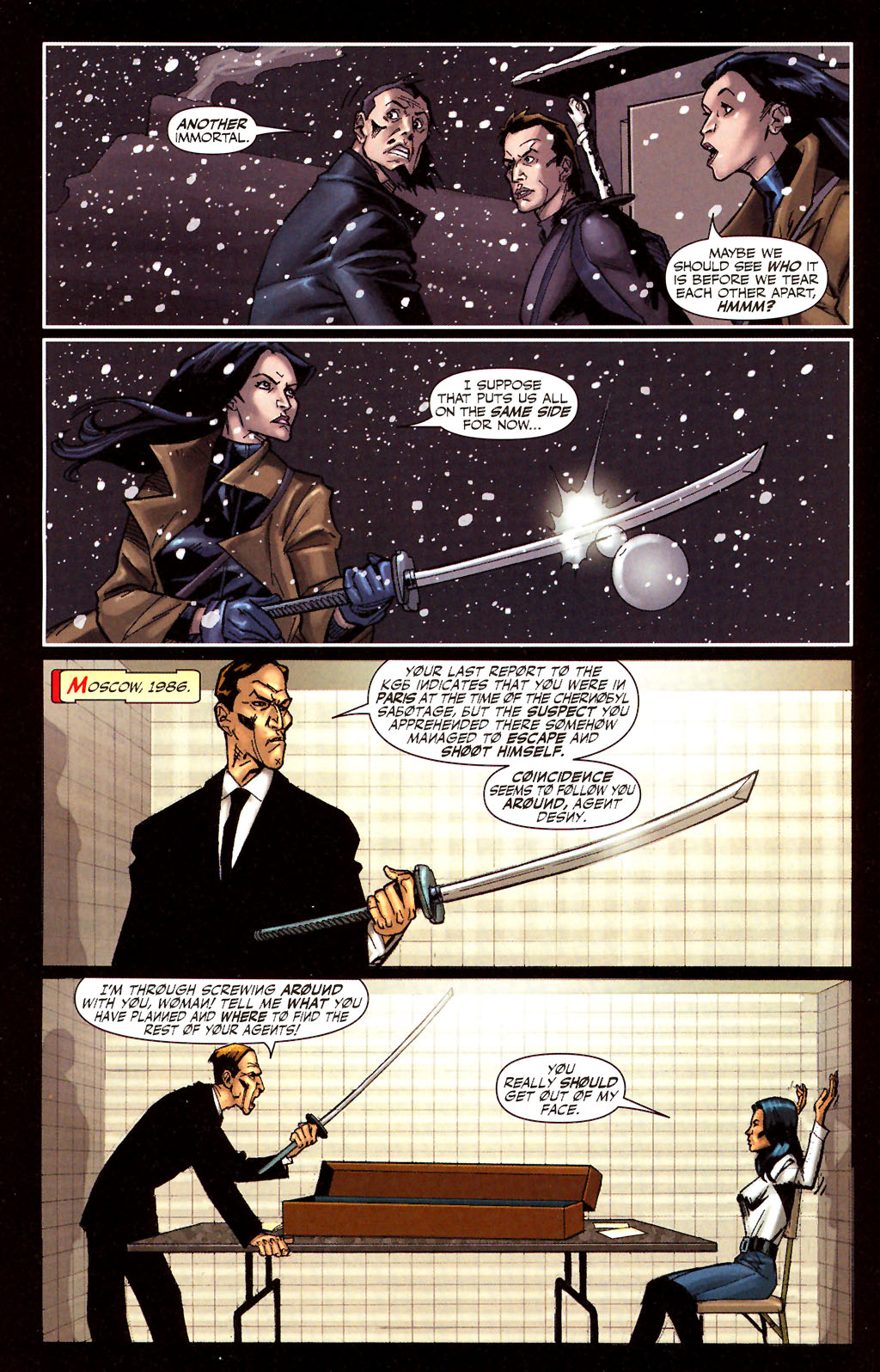 Read online Highlander comic -  Issue #2 - 18