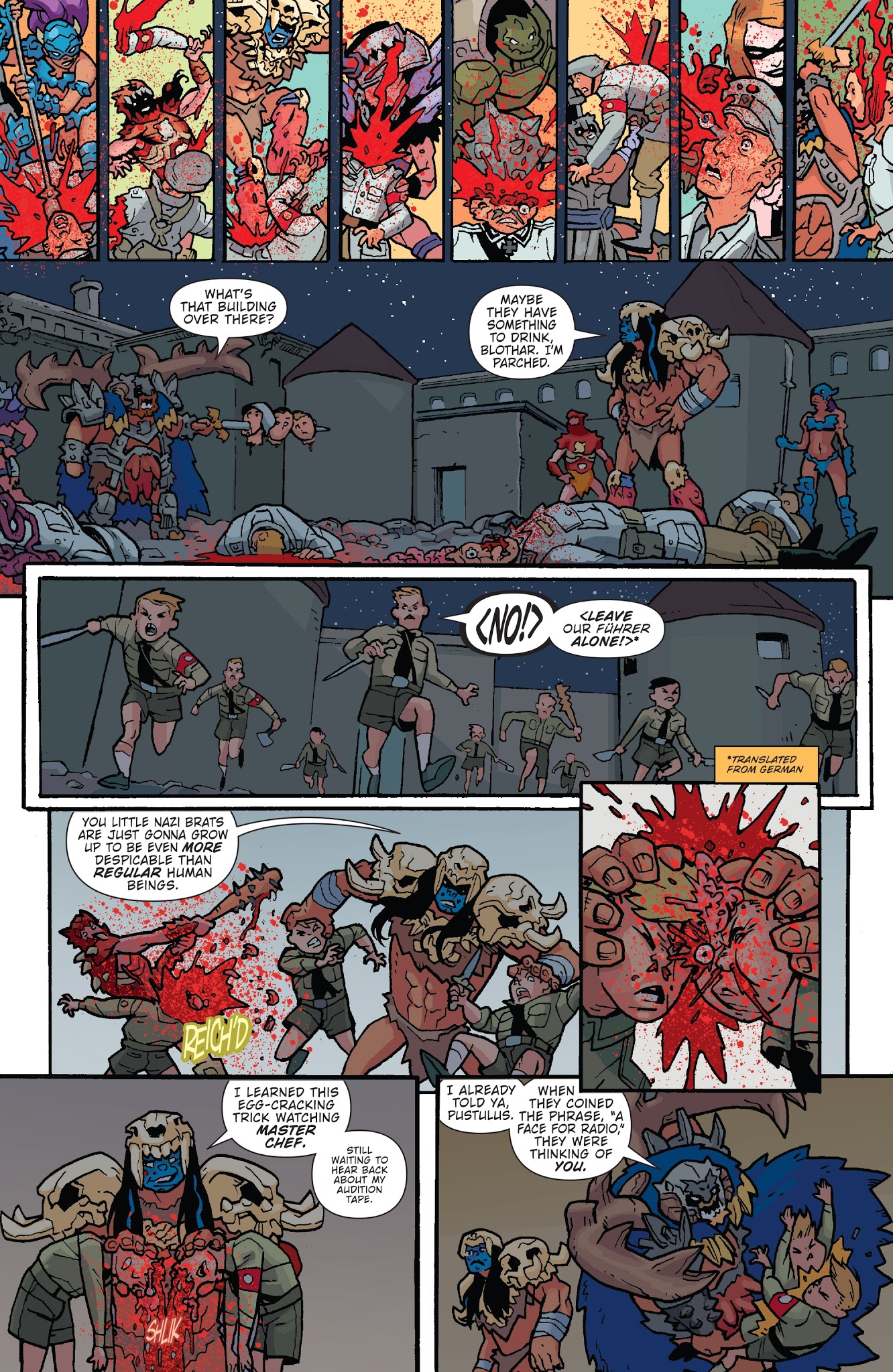 Read online Gwar: Orgasmageddon comic -  Issue #2 - 11