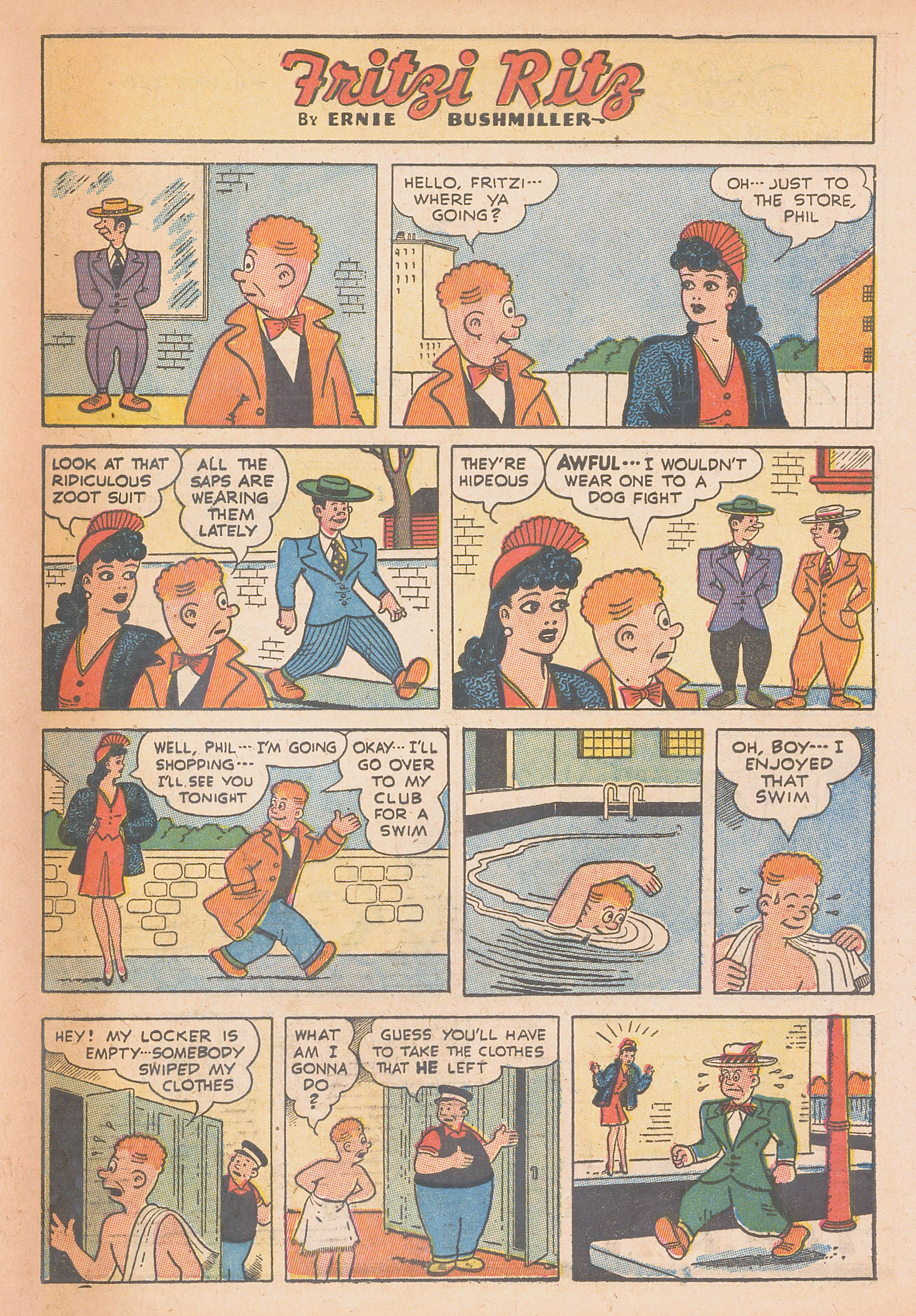 Read online Fritzi Ritz (1953) comic -  Issue #38 - 33