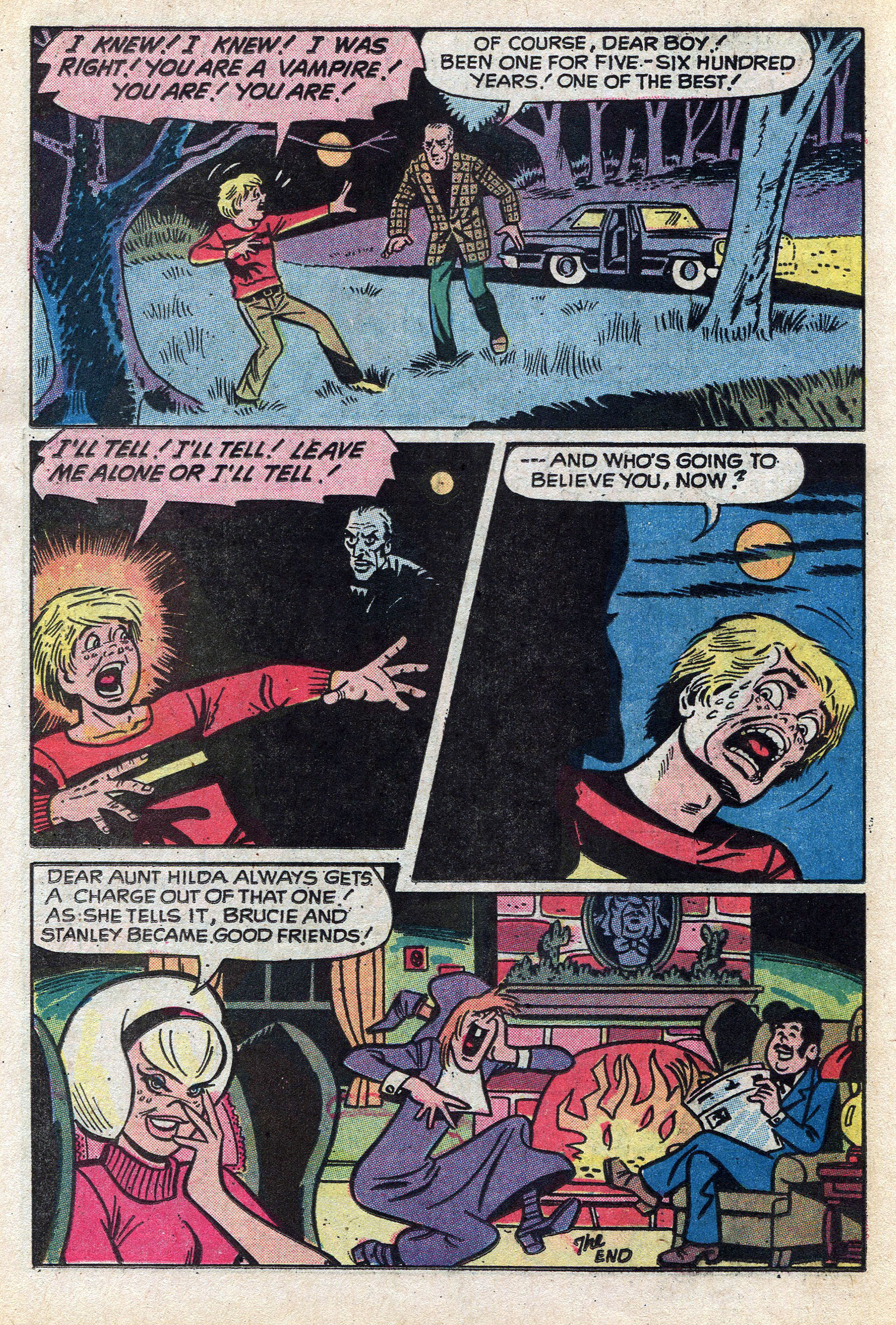 Read online Chilling Adventures In Sorcery (1973) comic -  Issue #1 - 18