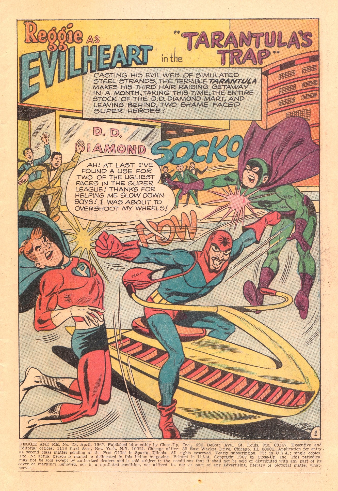 Read online Reggie and Me (1966) comic -  Issue #23 - 3