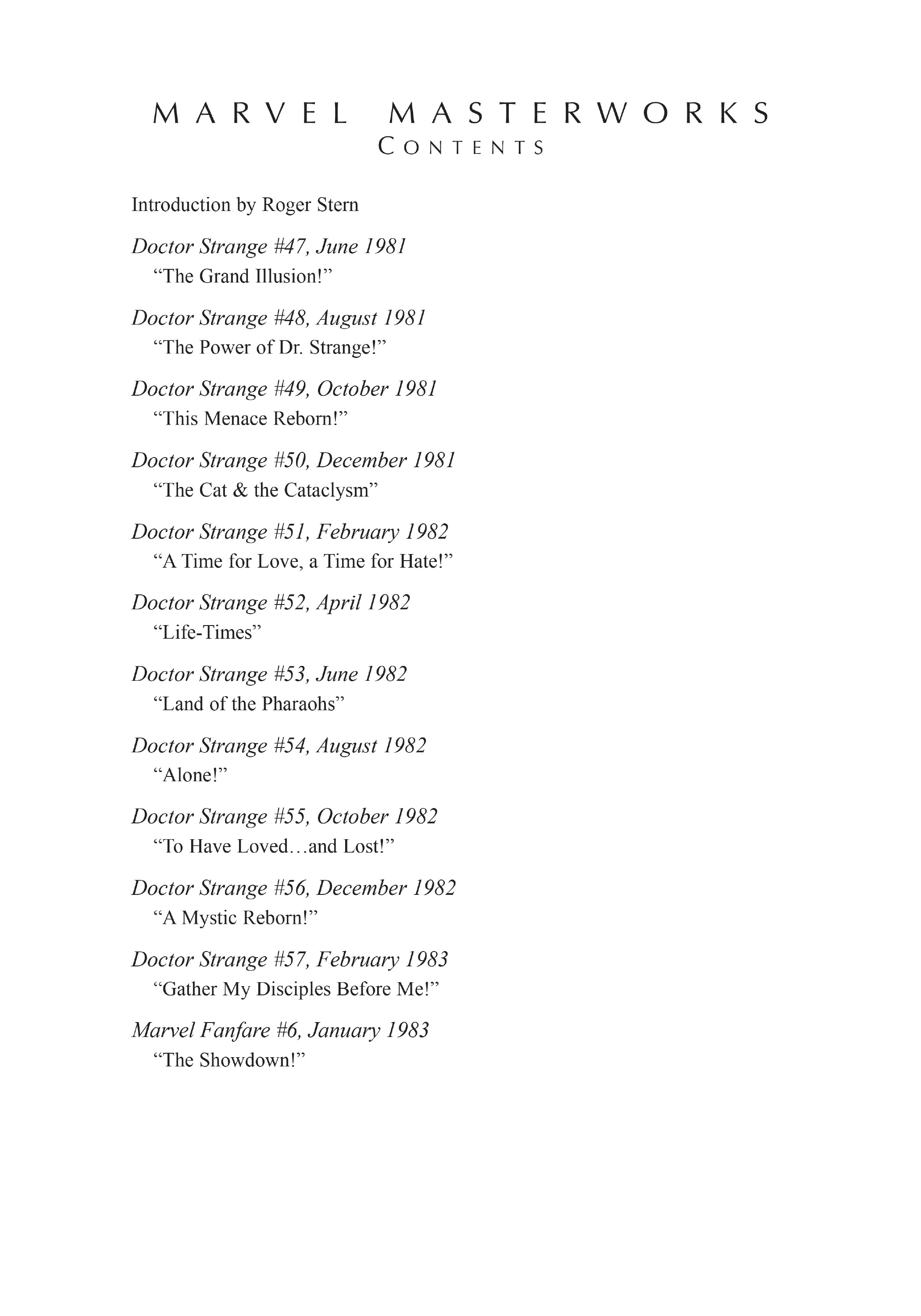 Read online Marvel Masterworks: Doctor Strange comic -  Issue # TPB 9 (Part 1) - 6