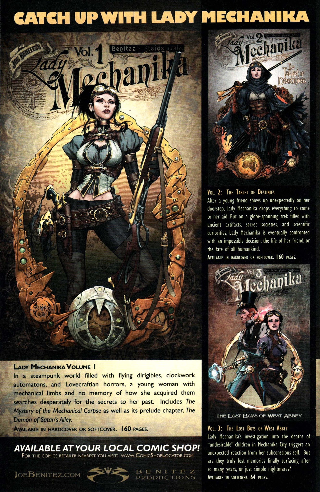 Read online Free Comic Book Day 2018 comic -  Issue # Lady Mechanika - 27