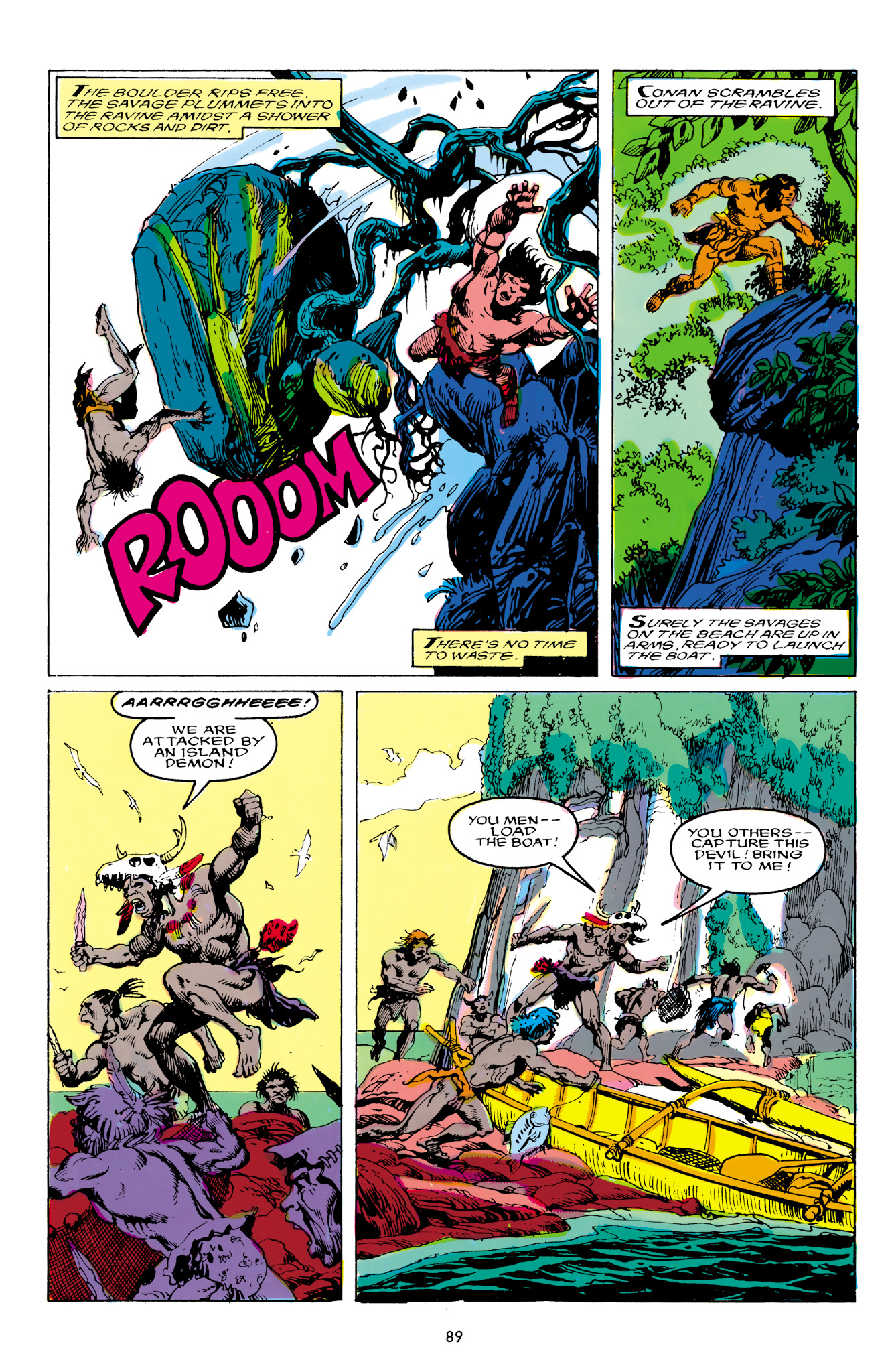 Read online The Chronicles of Conan comic -  Issue # TPB 28 (Part 1) - 89