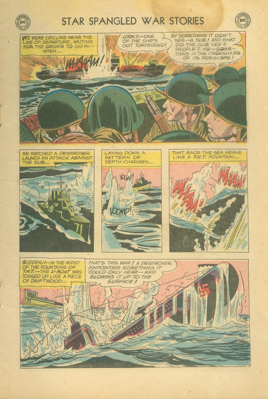 Read online Star Spangled War Stories (1952) comic -  Issue #81 - 7