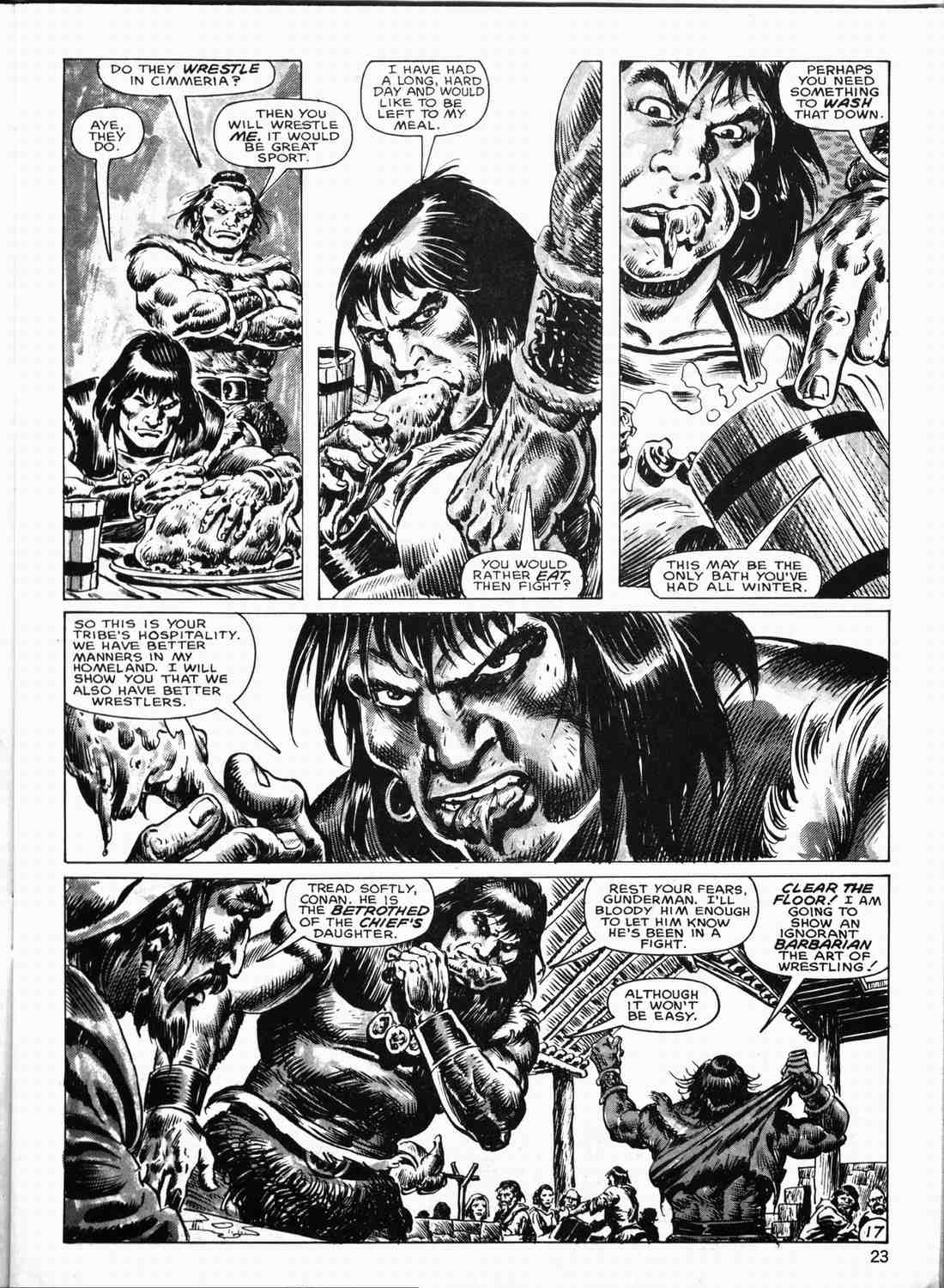 Read online The Savage Sword Of Conan comic -  Issue #133 - 22