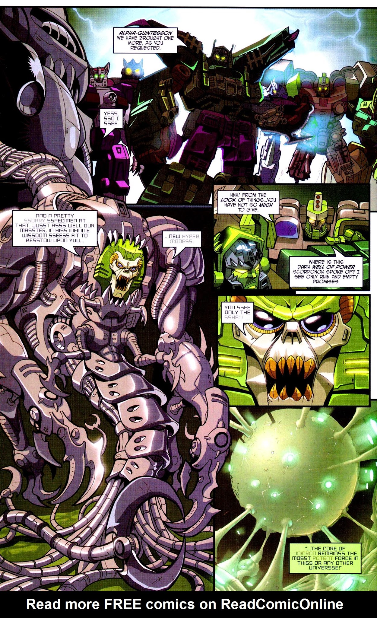 Read online Transformers Energon comic -  Issue #19 - 16