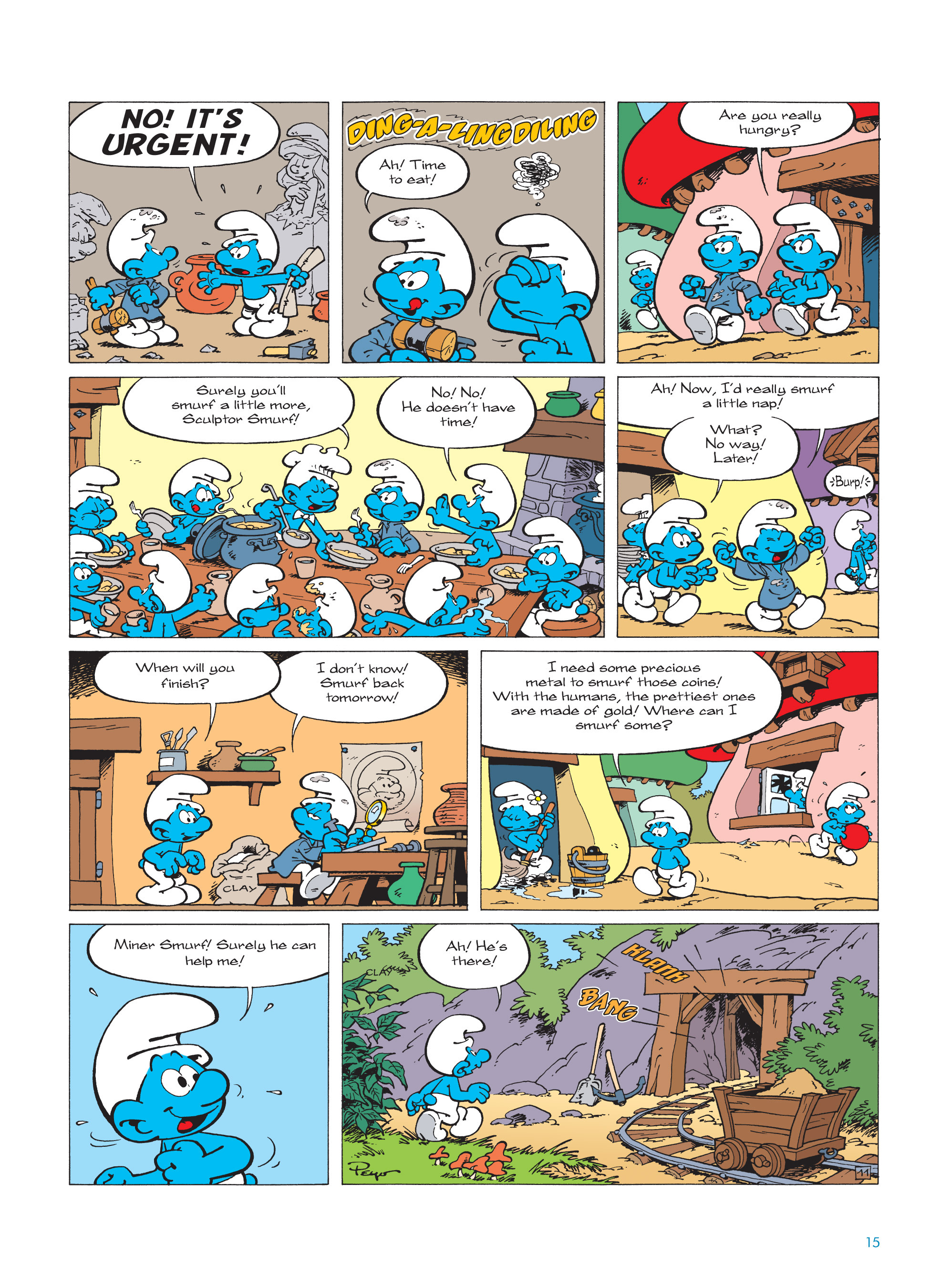 Read online The Smurfs comic -  Issue #18 - 15