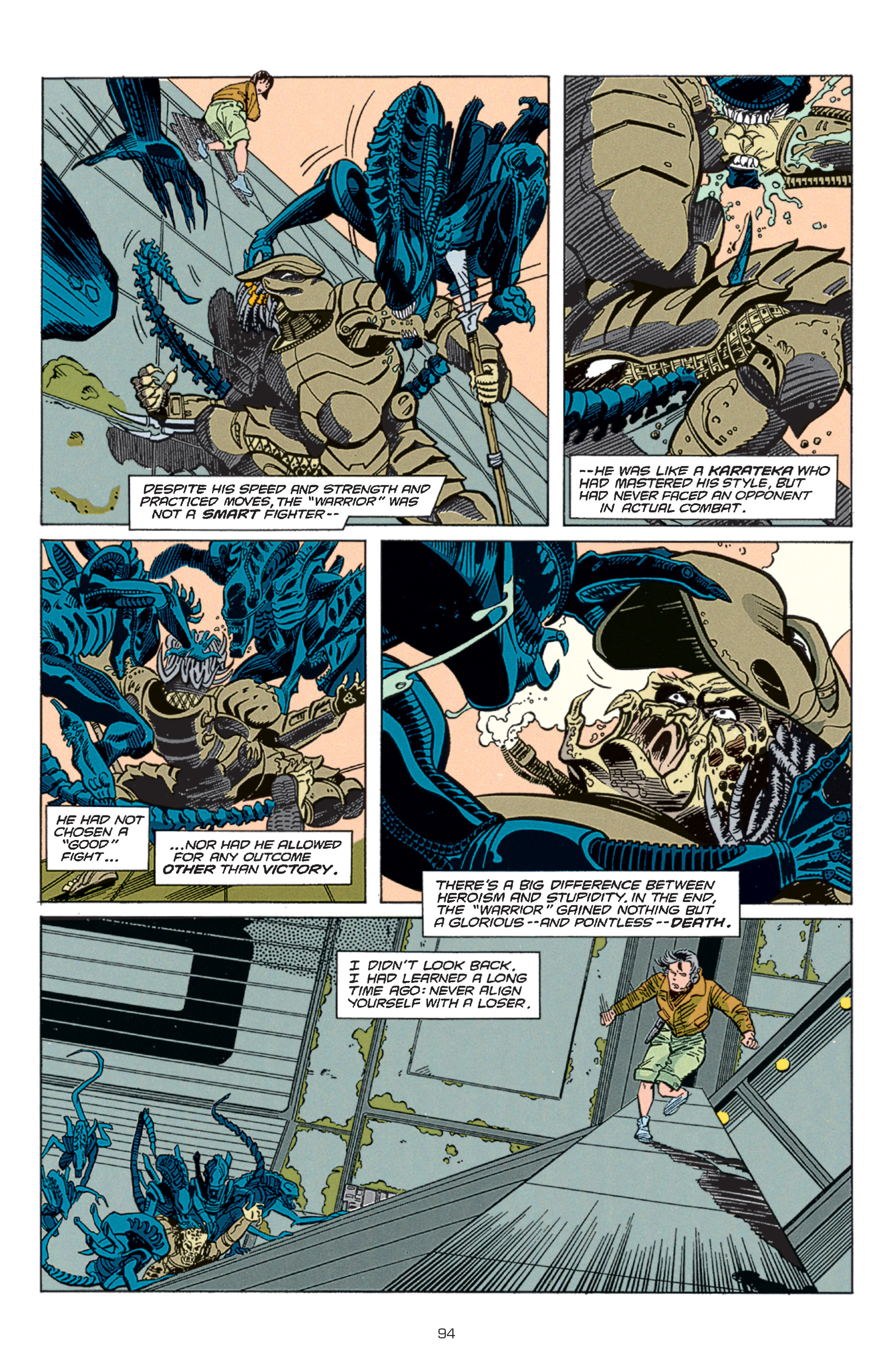 Read online Aliens vs. Predator: The Essential Comics comic -  Issue # TPB 1 (Part 1) - 96