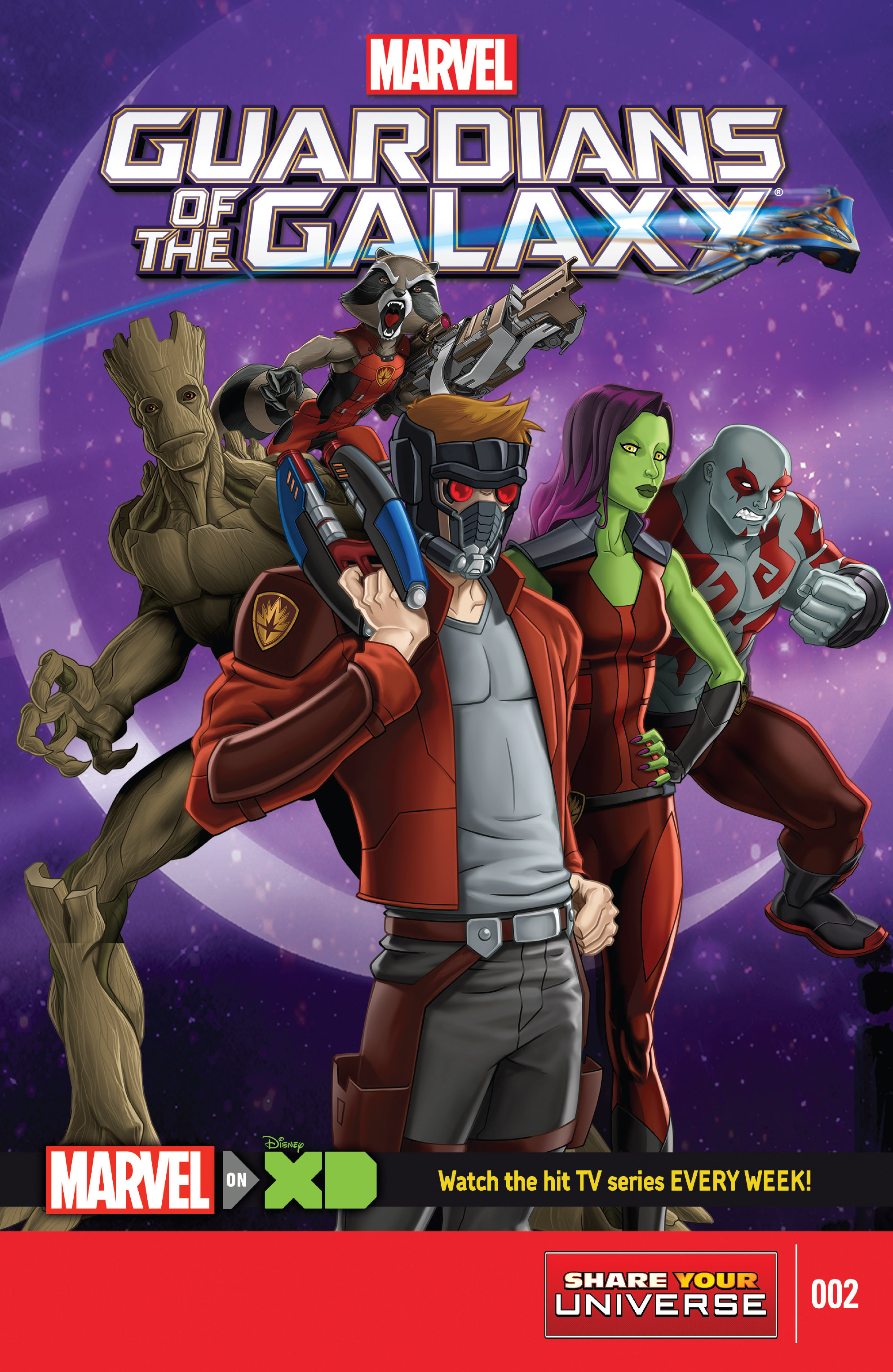 Read online Marvel Universe Guardians of the Galaxy [II] comic -  Issue #2 - 1