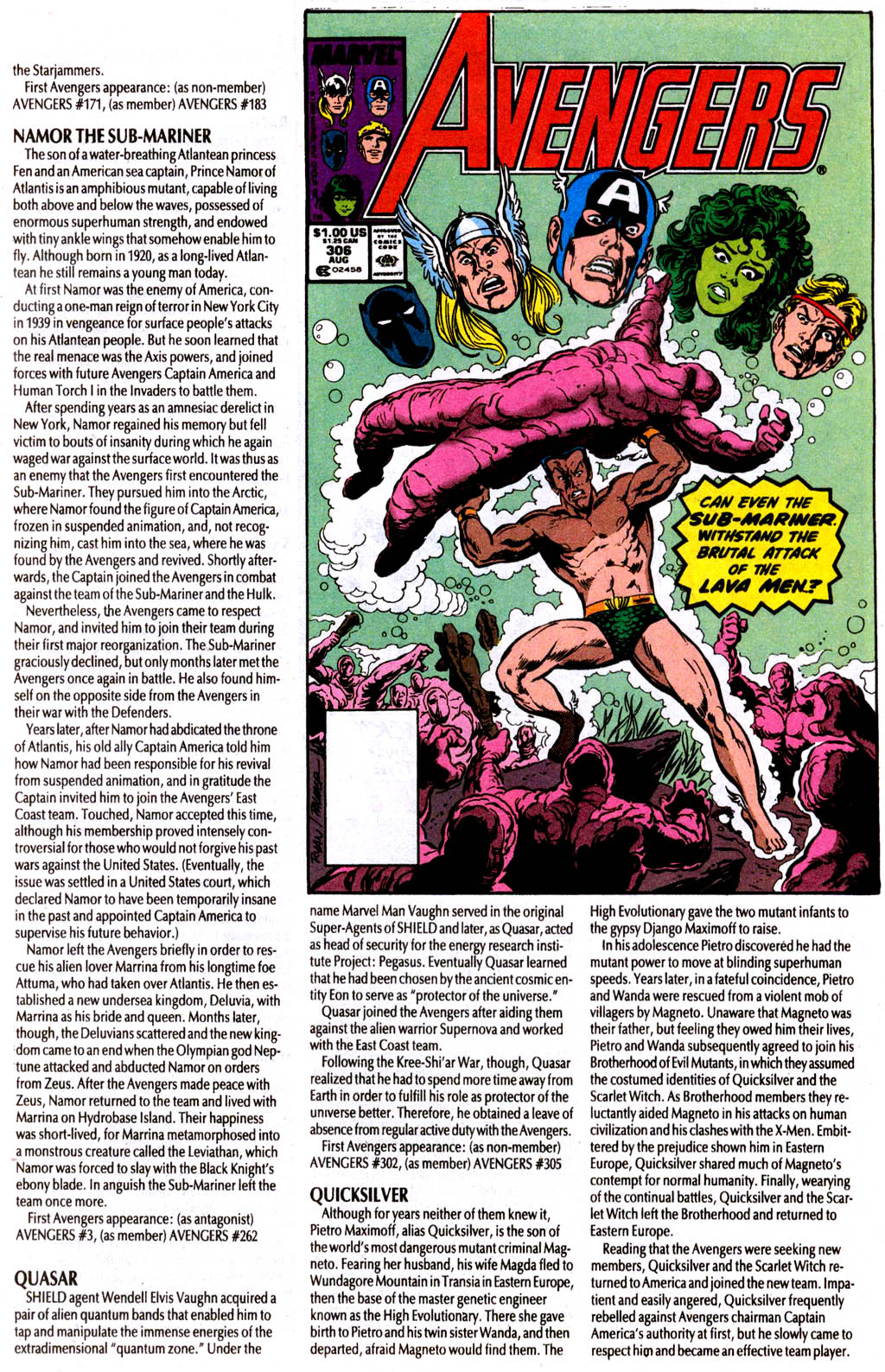 Read online The Avengers Log comic -  Issue # Full - 21