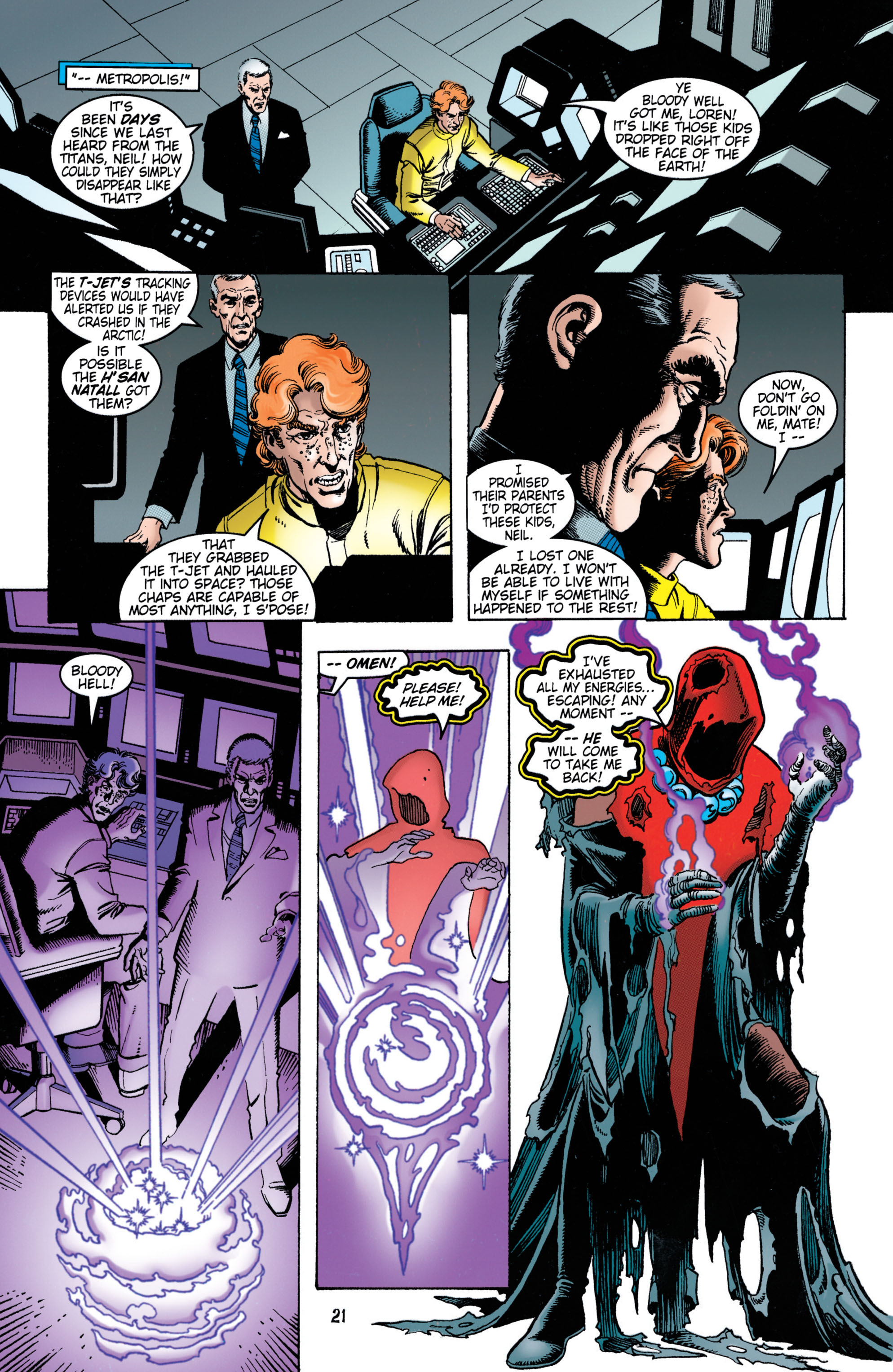 Read online Teen Titans (1996) comic -  Issue #11 - 21