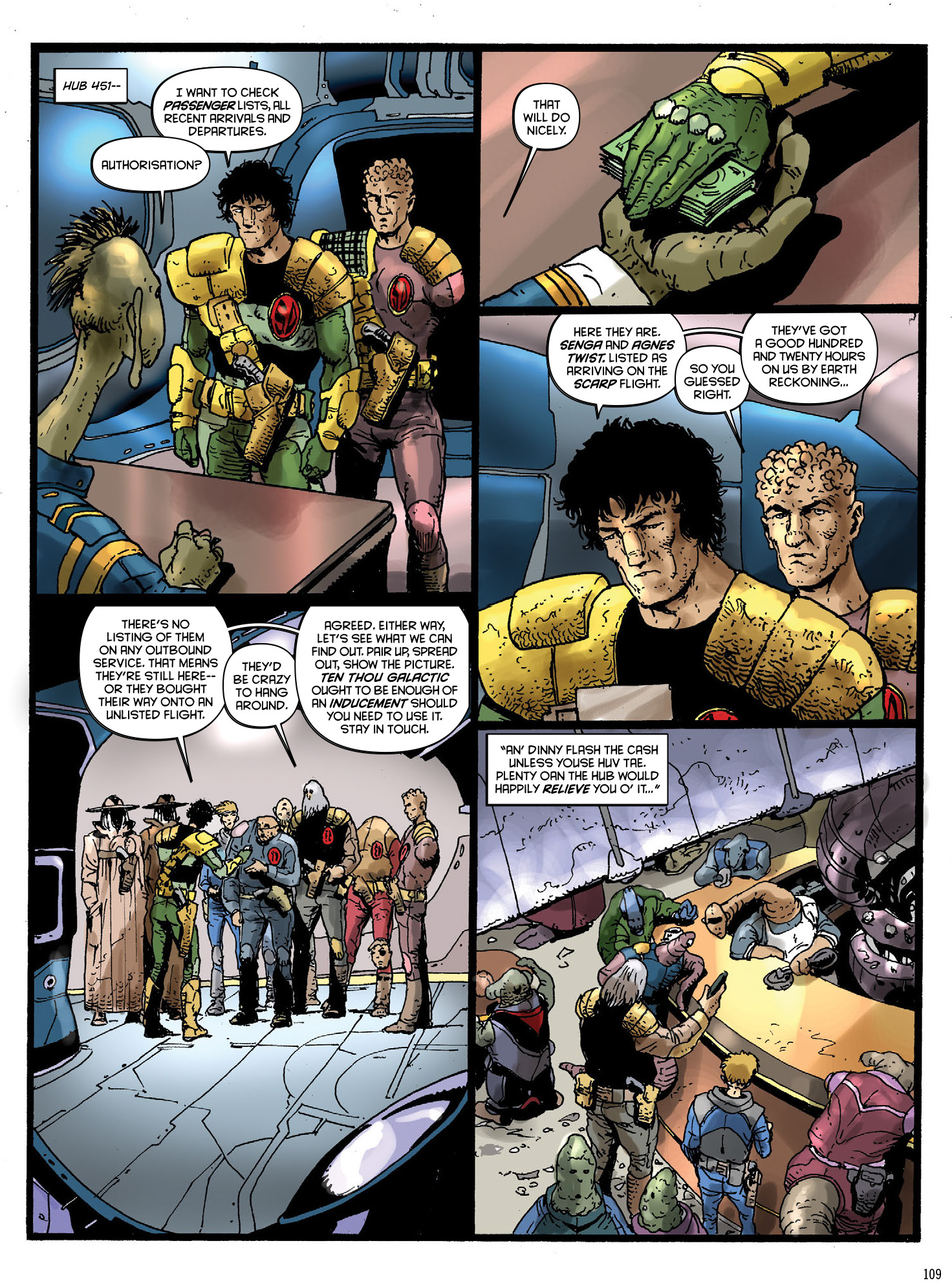 Read online Strontium Dog: Repo Men comic -  Issue # TPB - 111