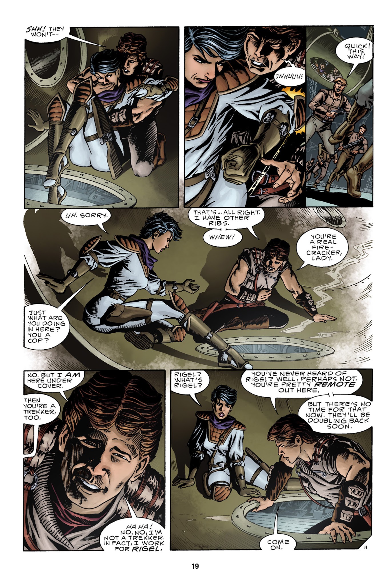 Read online Trekker Omnibus comic -  Issue # TPB - 18