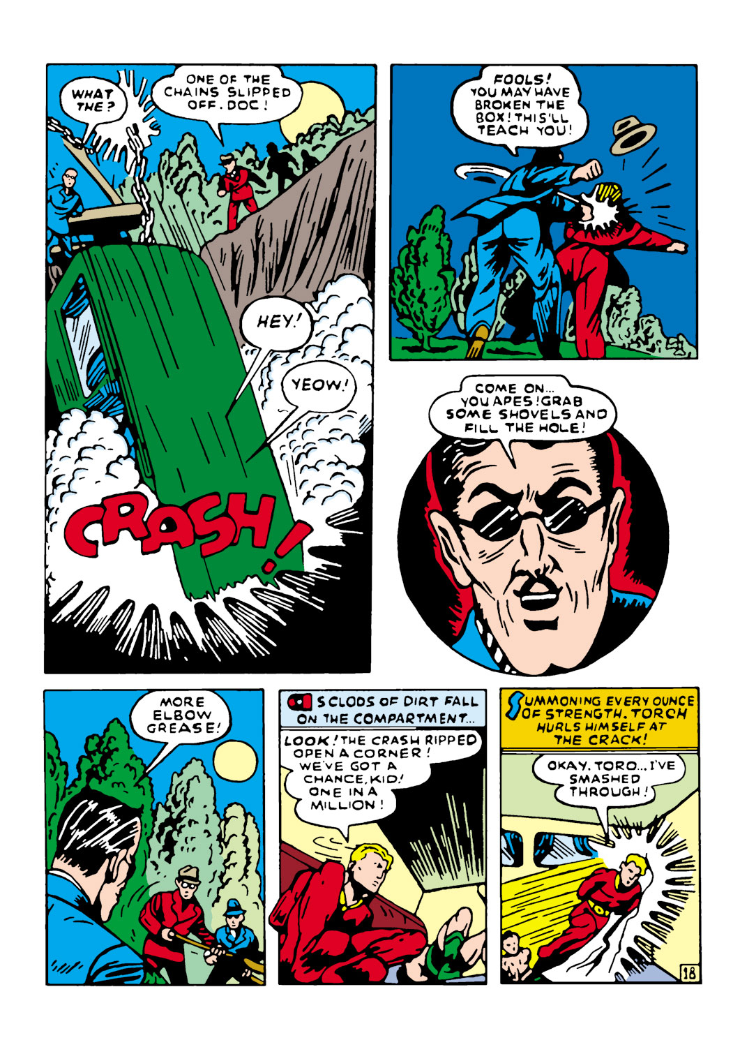 Read online The Human Torch (1940) comic -  Issue #5a - 42