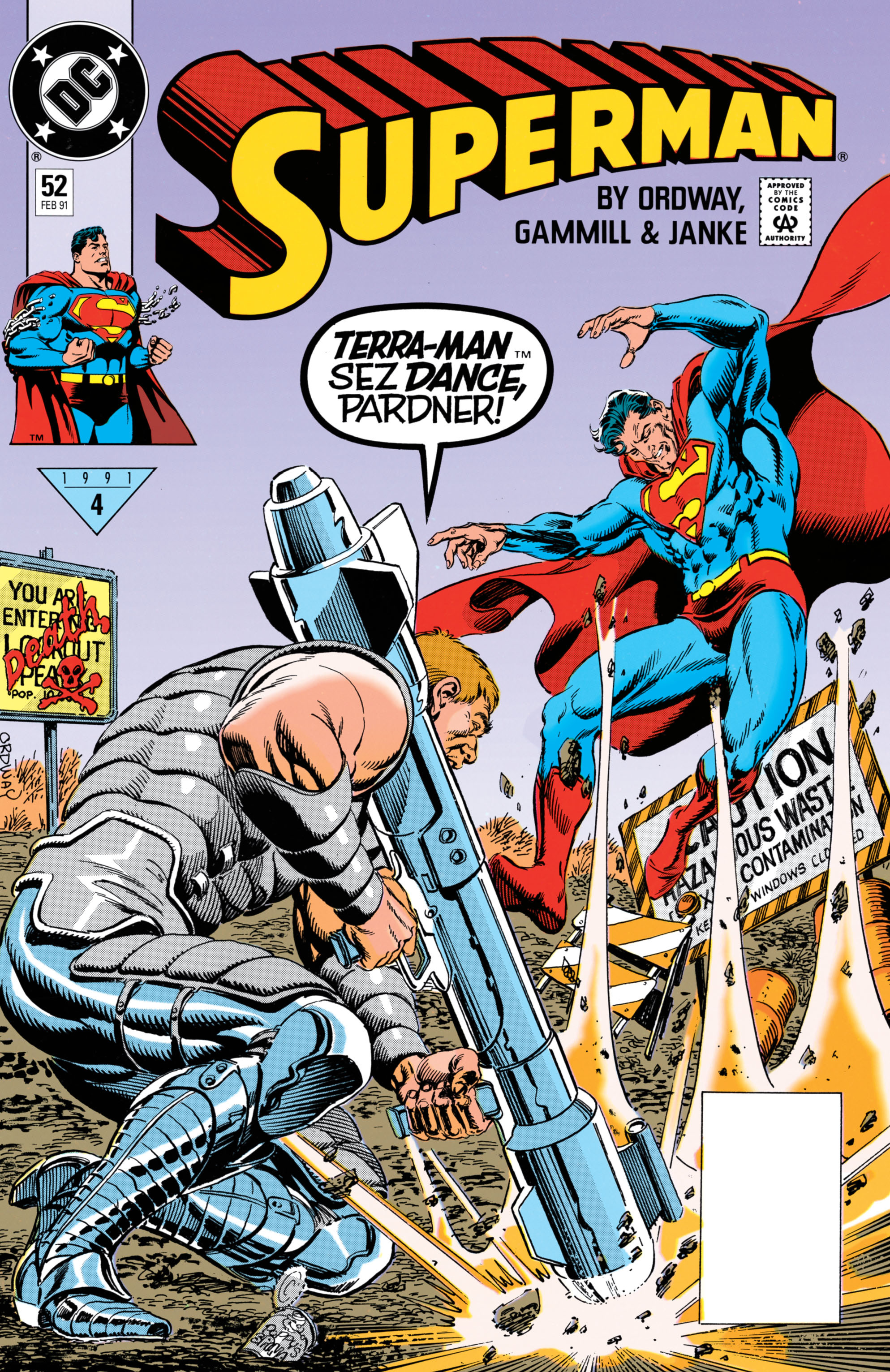 Read online Superman (1987) comic -  Issue #52 - 1