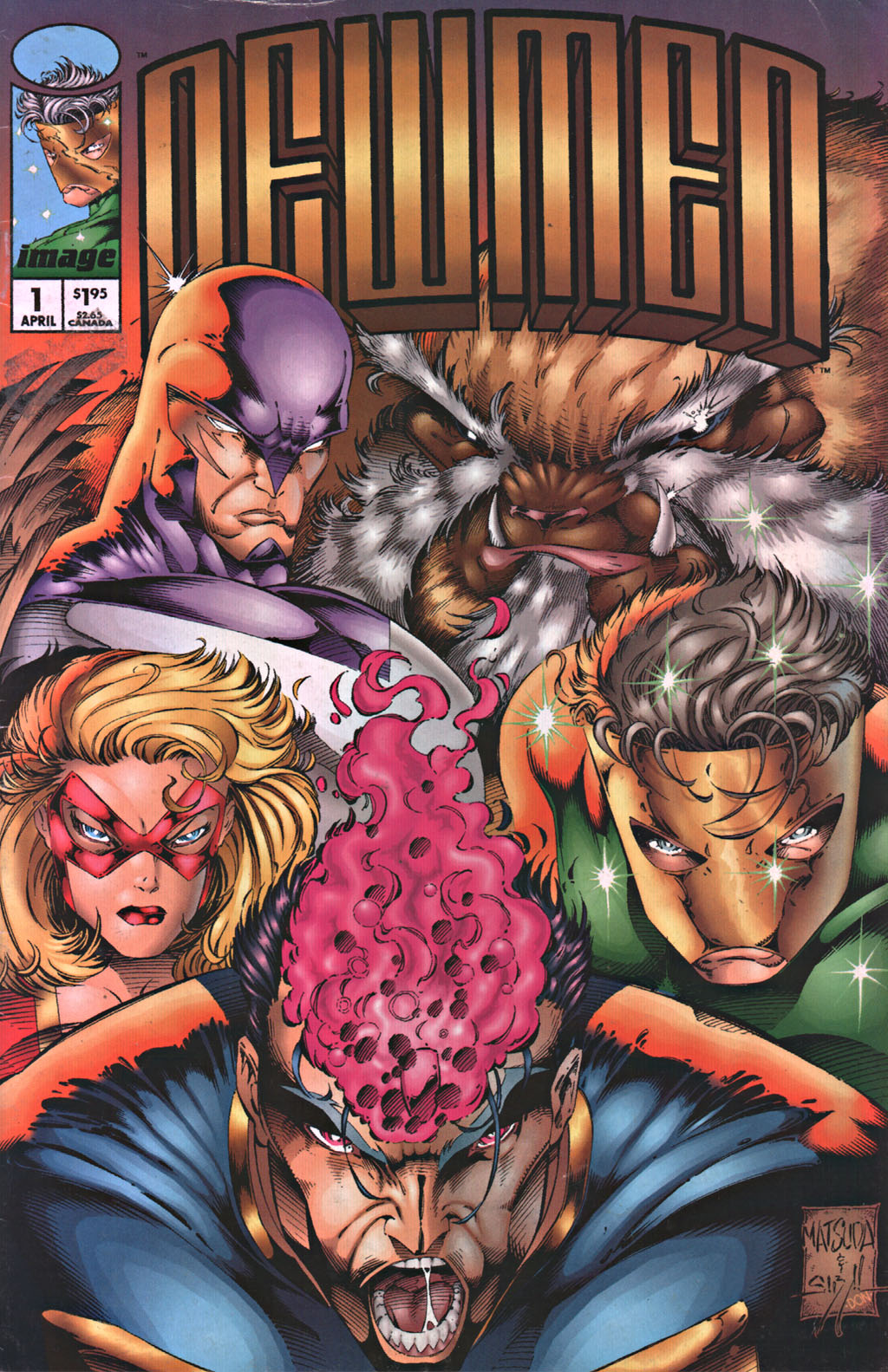 Read online NewMen comic -  Issue #1 - 1