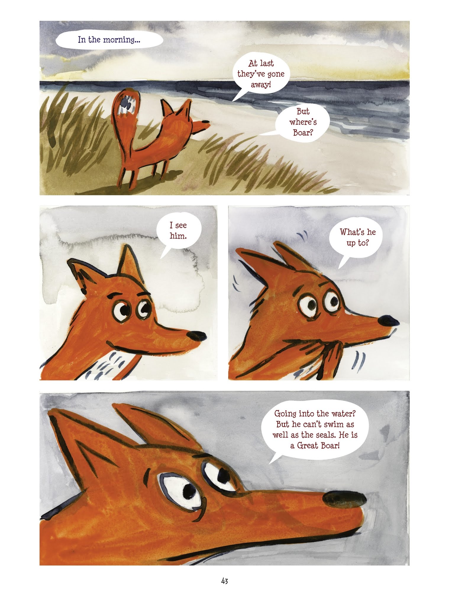 Read online Tiny Fox and Great Boar comic -  Issue #2 - 43