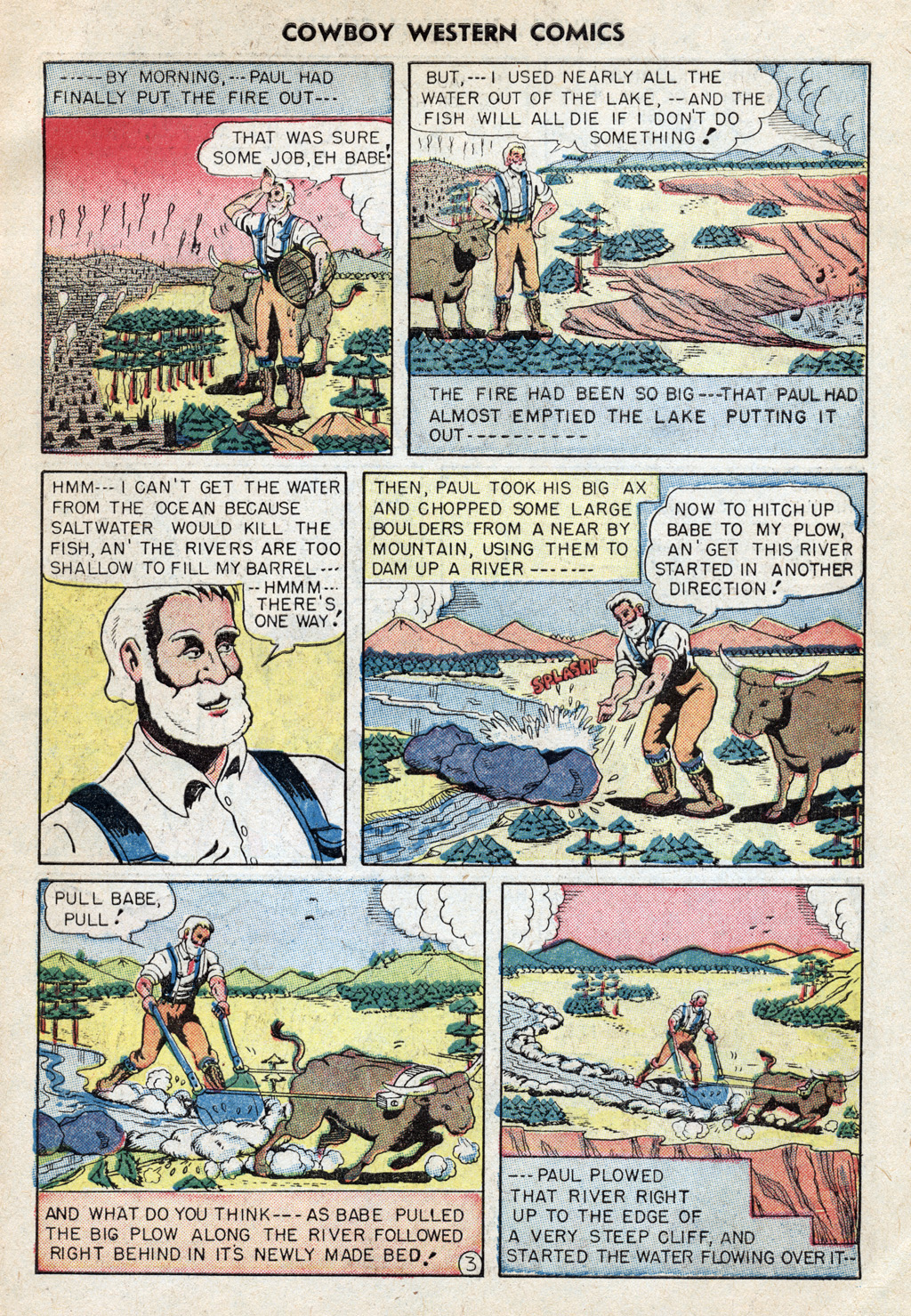 Read online Cowboy Western Comics (1948) comic -  Issue #25 - 31