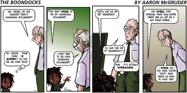 Read online The Boondocks Collection comic -  Issue # Year 2000 - 142