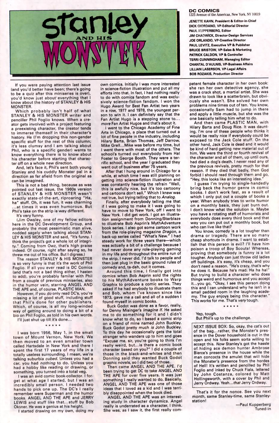 Read online Stanley and His Monster comic -  Issue #2 - 24