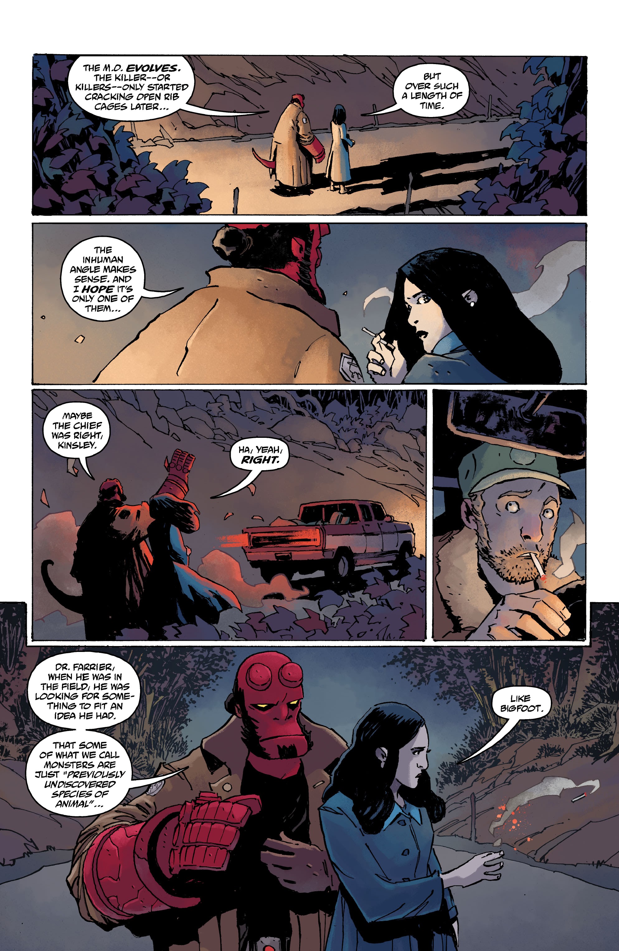 Read online Hellboy and the B.P.R.D.: The Beast of Vargu and Others comic -  Issue # TPB (Part 1) - 48