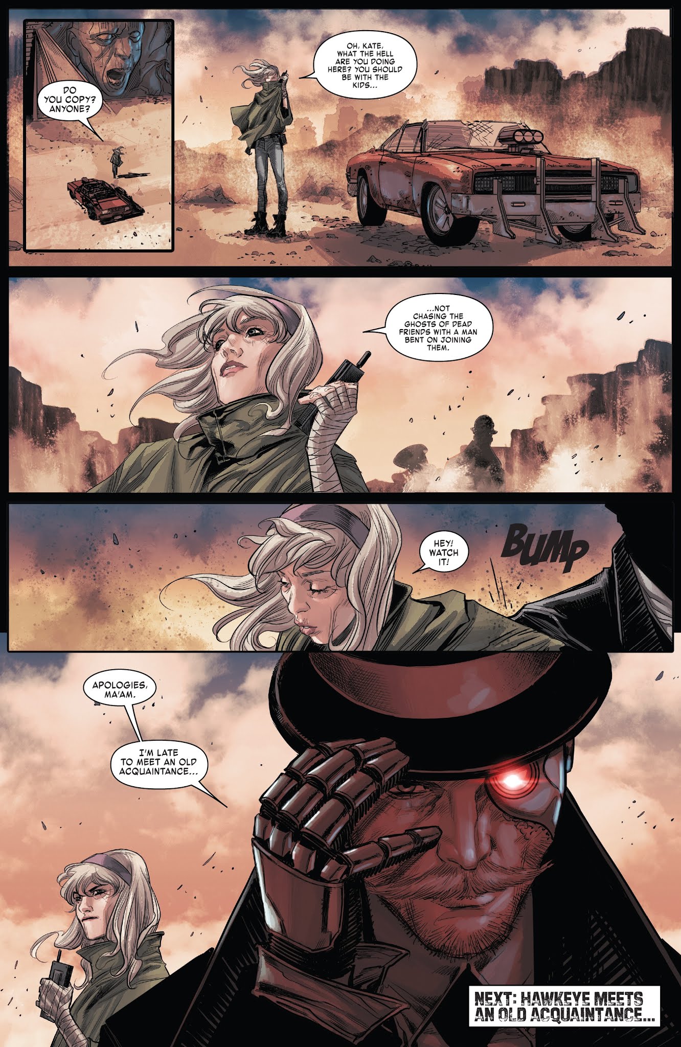 Read online Old Man Hawkeye comic -  Issue #8 - 22