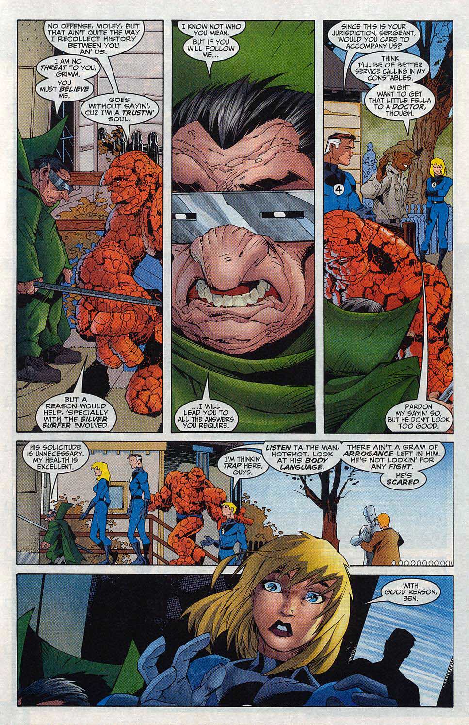 Read online Fantastic Four (1998) comic -  Issue #4 - 23