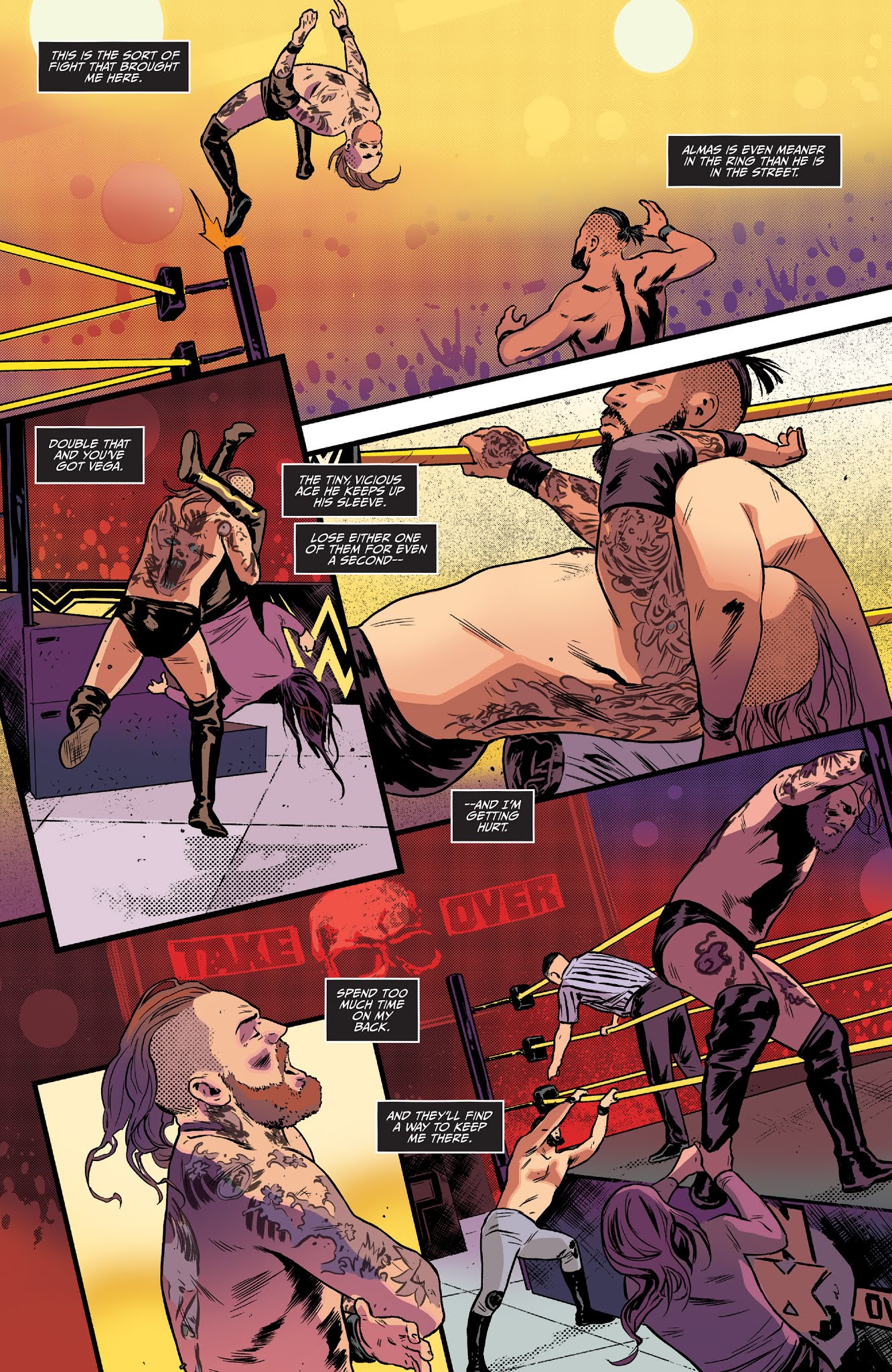Read online WWE: NXT Takeover - Redemption comic -  Issue # Full - 15