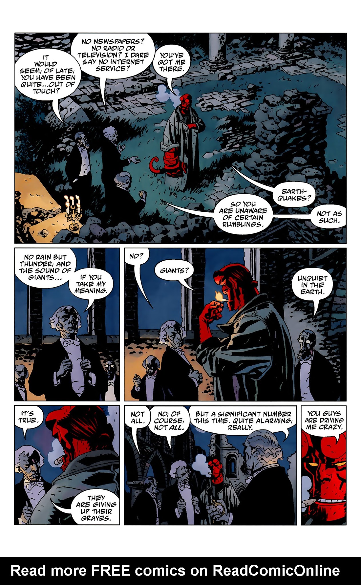 Read online Hellboy: The Wild Hunt comic -  Issue #1 - 13