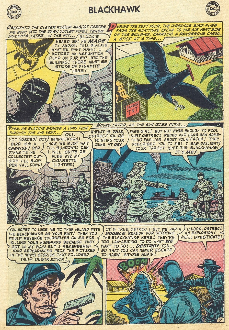 Read online Blackhawk (1957) comic -  Issue #110 - 9